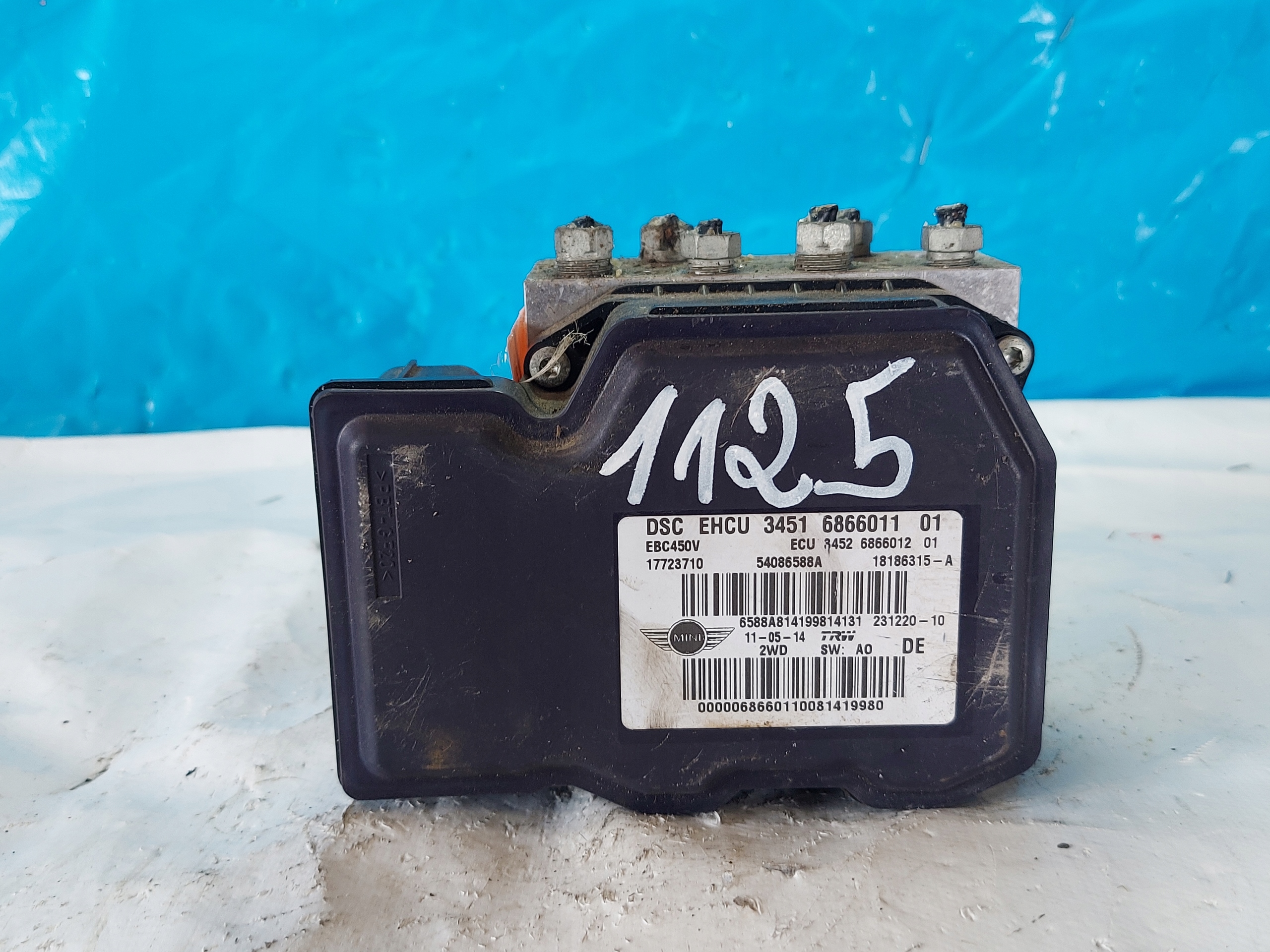 pump ABS MINI COUNTRYMEN 34516866011