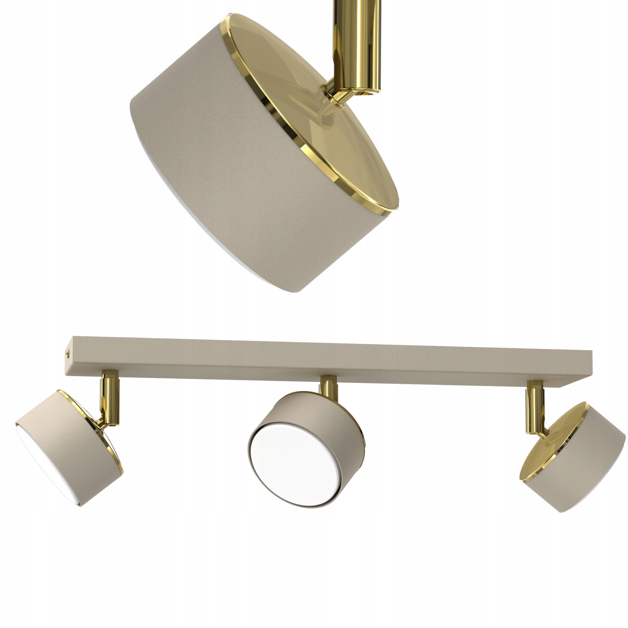 Stropní Svítidlo Stropní Reflektor Kaszmir GX53 Polská Led Lampa 3-bodová