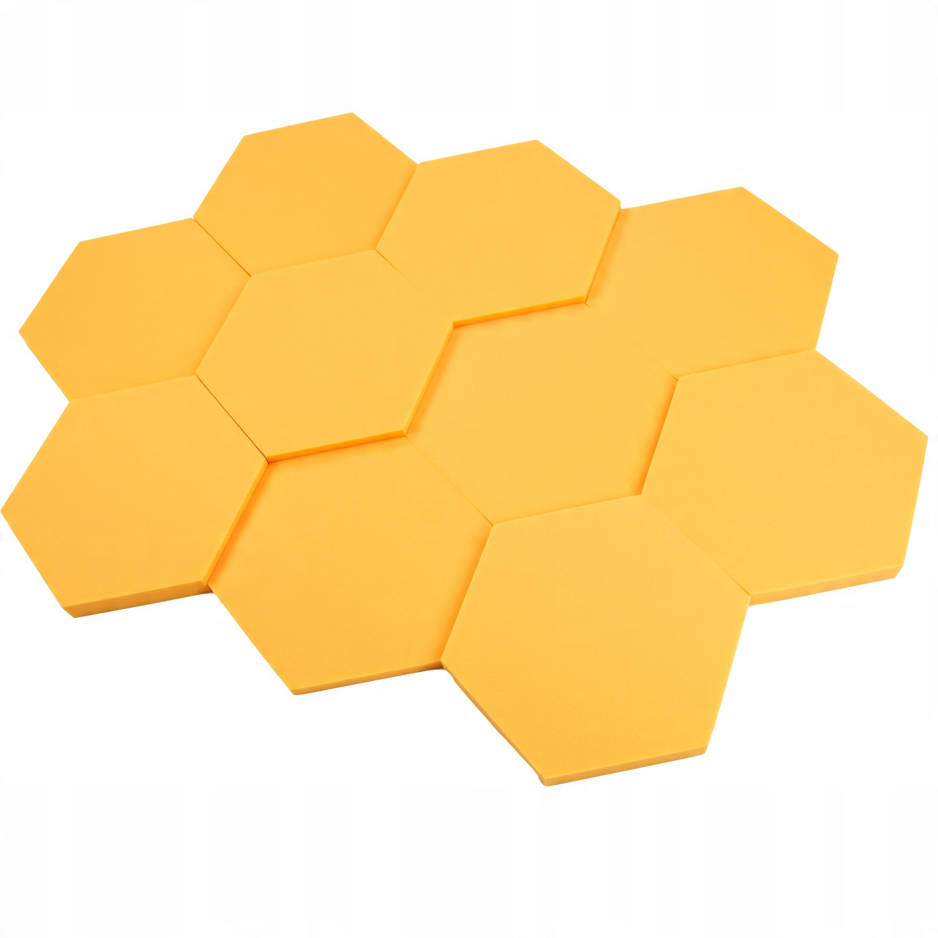 

Pianki akustyczne panele Hexagon 3cm i 5cm żółte