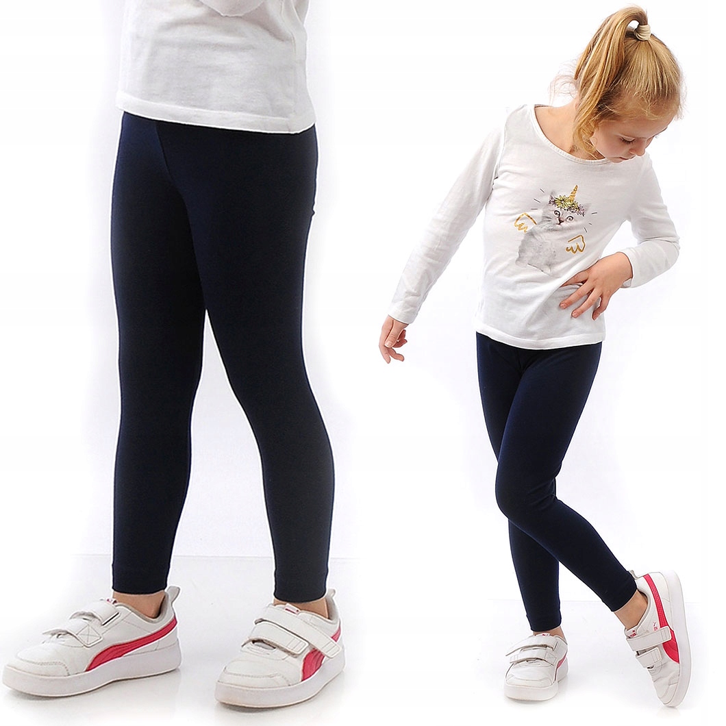 

Legginsy Dziecięce Pl Getry Leginsy Granatowe 98