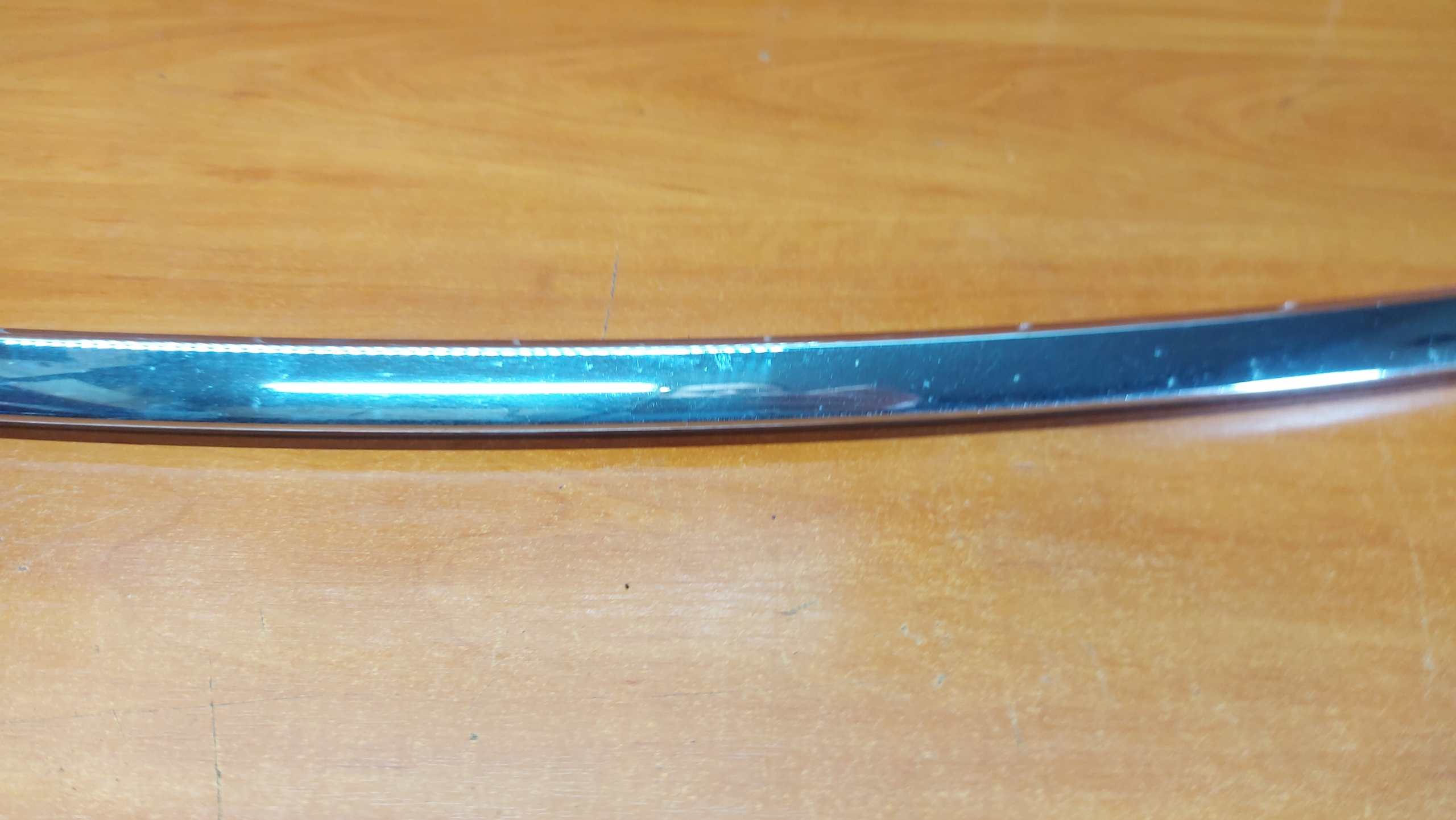 moulding cap CHROM for bumper of a bumper front front TOYOTA COROLLA E21