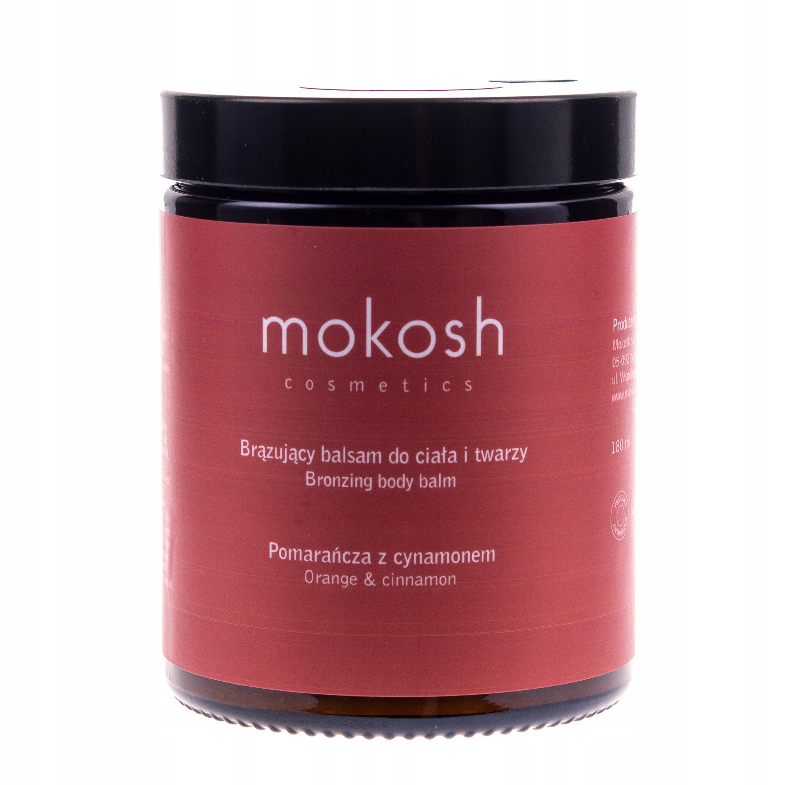 

Mokosh Balsam Brązujący Pomarańcza I Cynamon 180ML