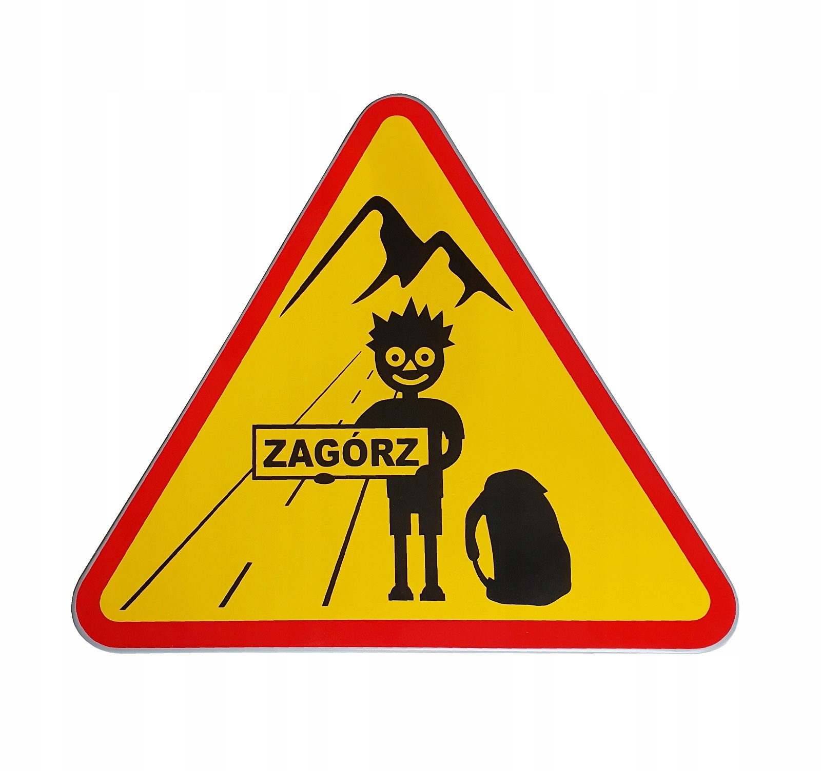 Prawdziwy metalowy Znak Drogowy urodziny prezent