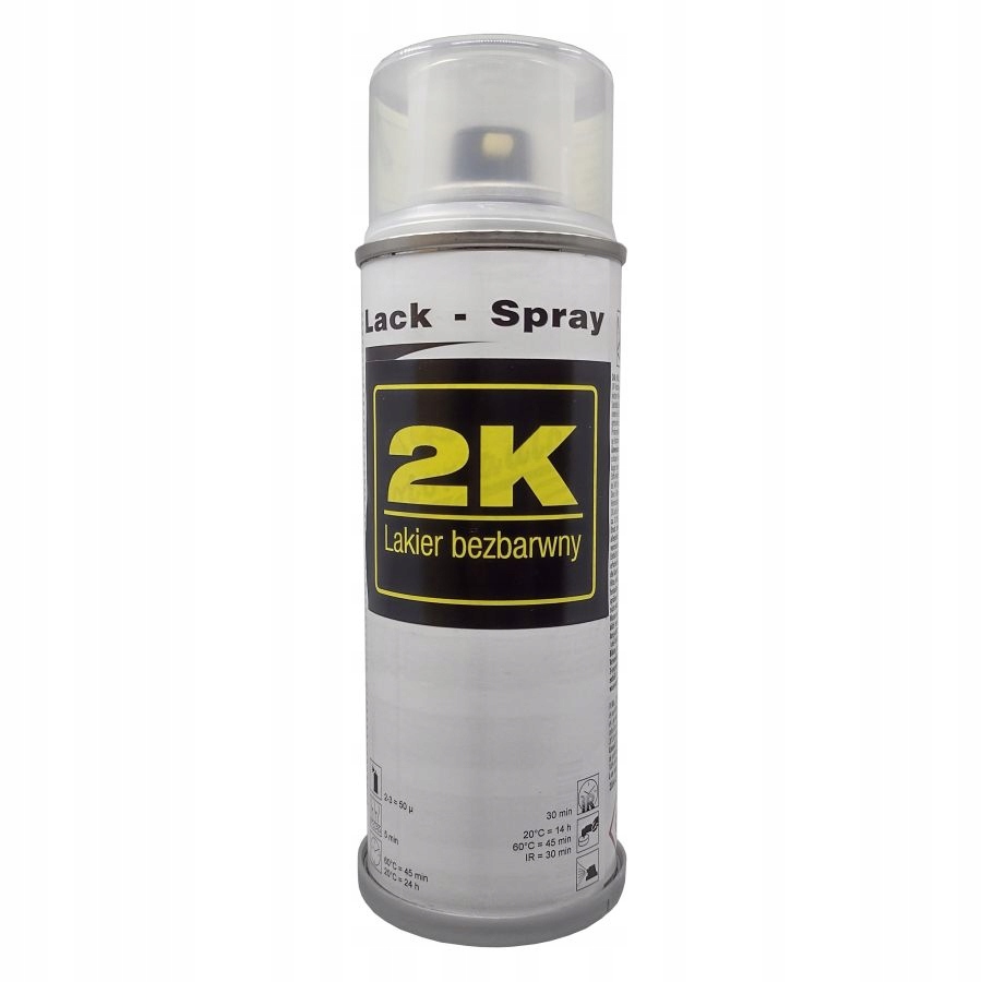 

2K Lakier Bezbarwny Utwardzacz Spray 200ML
