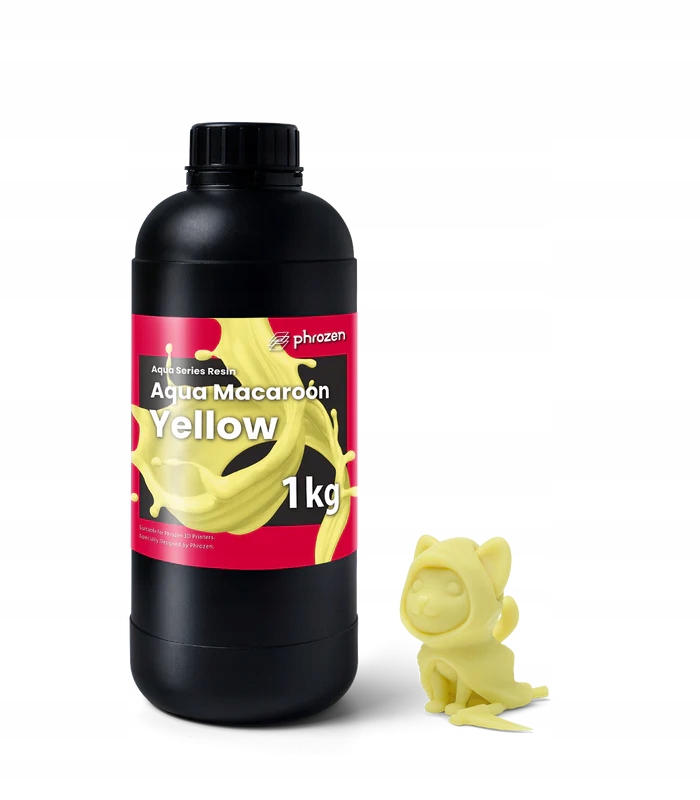 Uv pryskyřice pro 3D tiskárnu Žlutá Phrozen Aqua Macaroon Yellow 1 kg