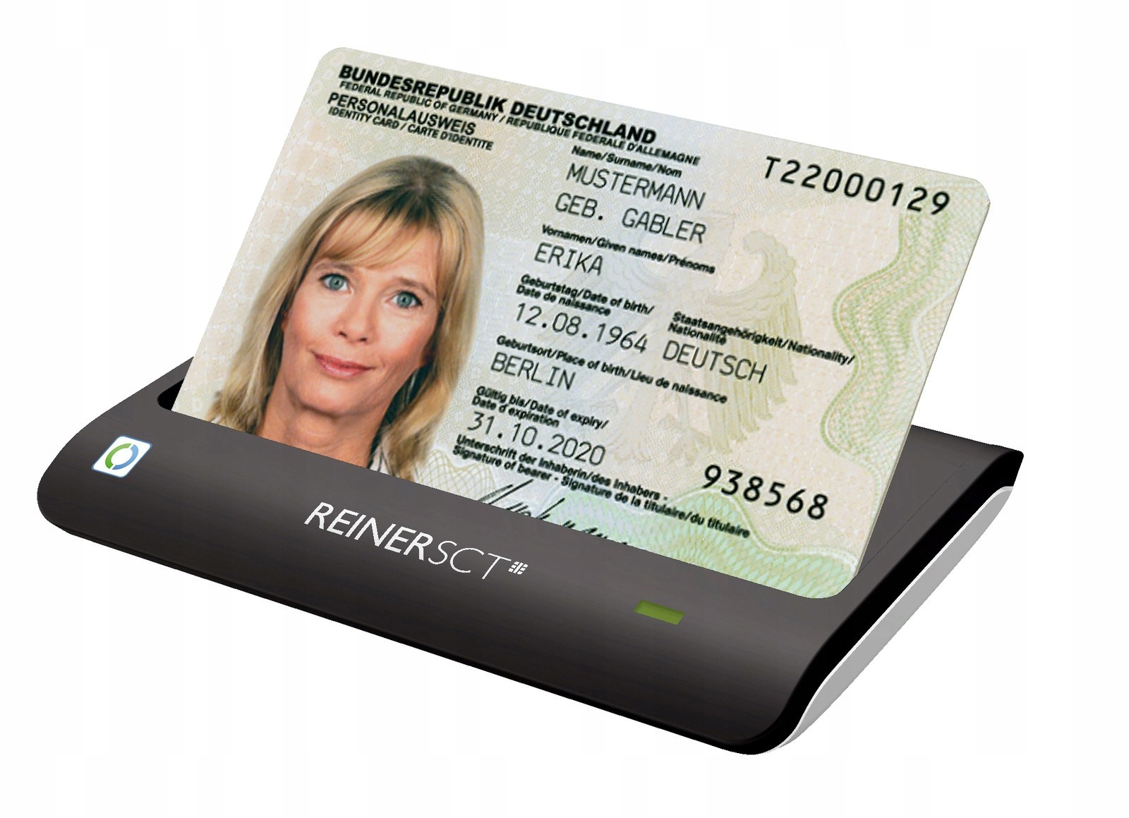 REINER SCT cyberJack RFID basis czytnik kart eDowód NFC USB NOWY