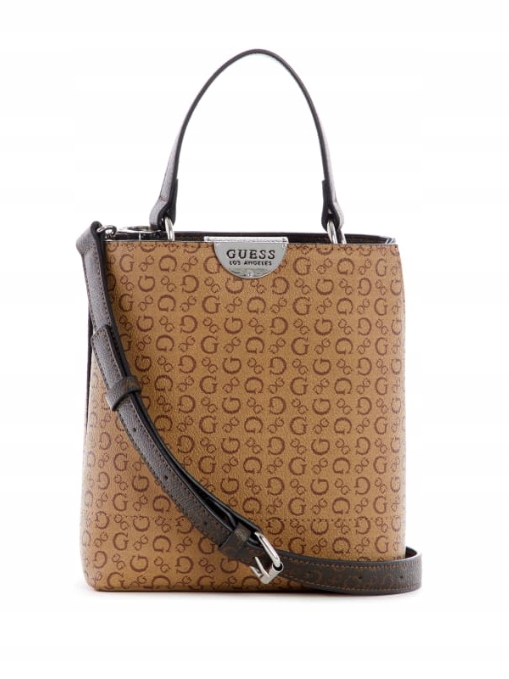 Guess dámská crossbody Deming Bucket Crossbody logová