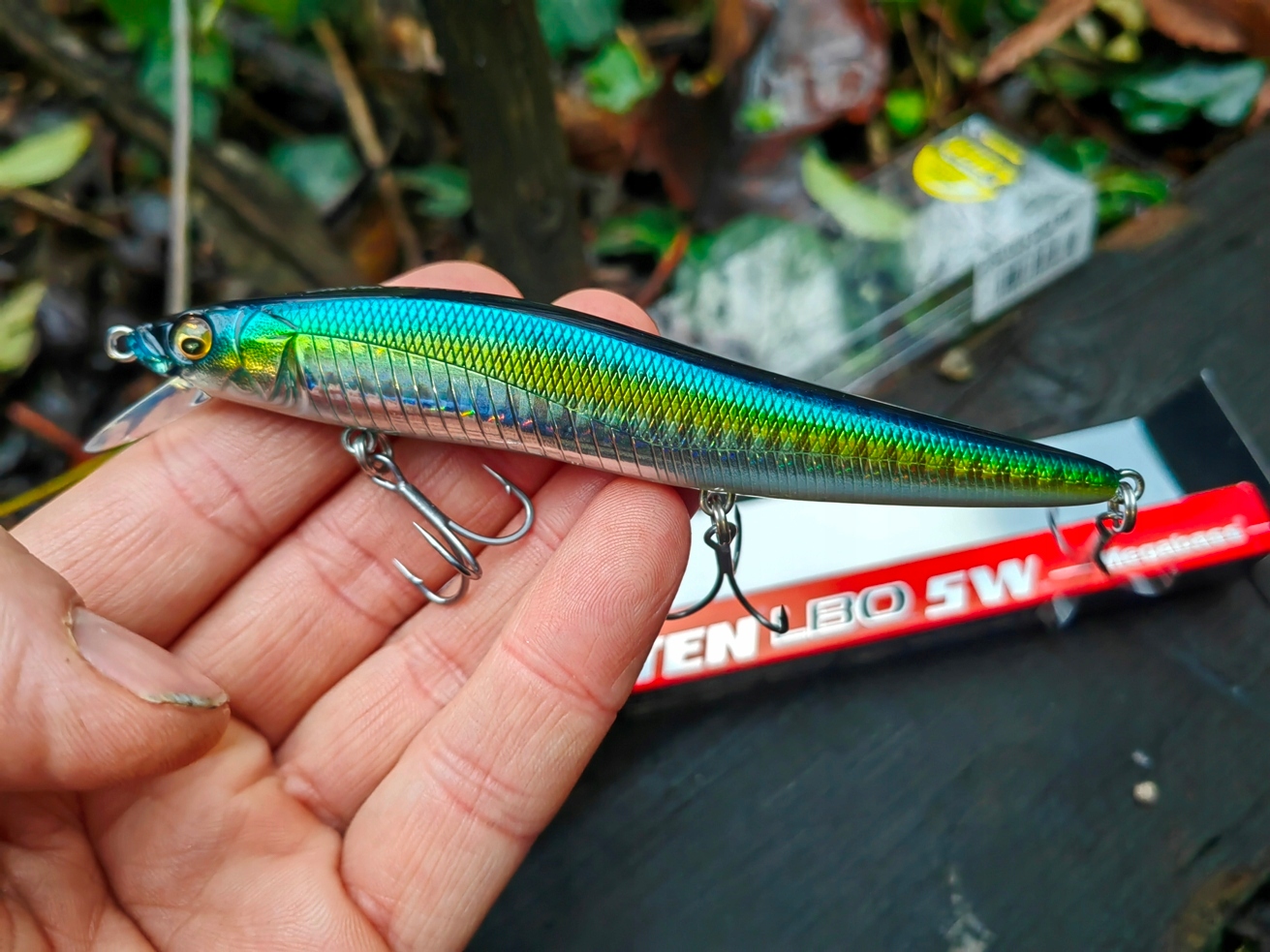 Wobler Megabass Oneten Lbo Sw 11,5 cm 14 g plovoucí #03 Gg Cruising Blue