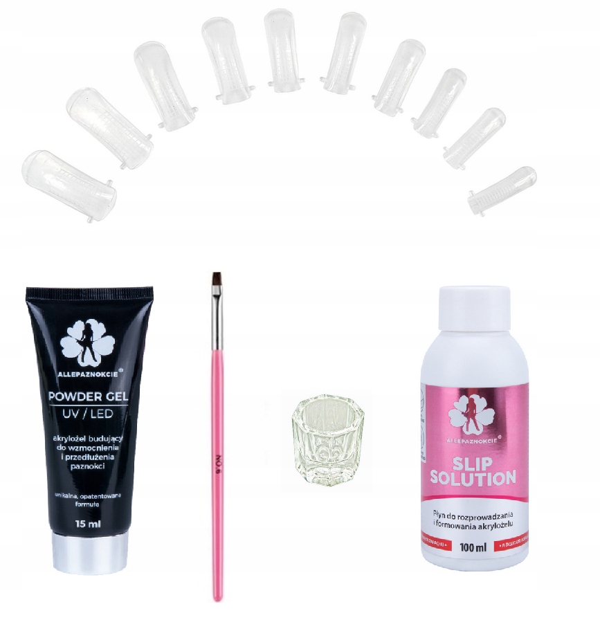 Zestaw do przedłużania paznokci AKRYLOŻEL 30ml