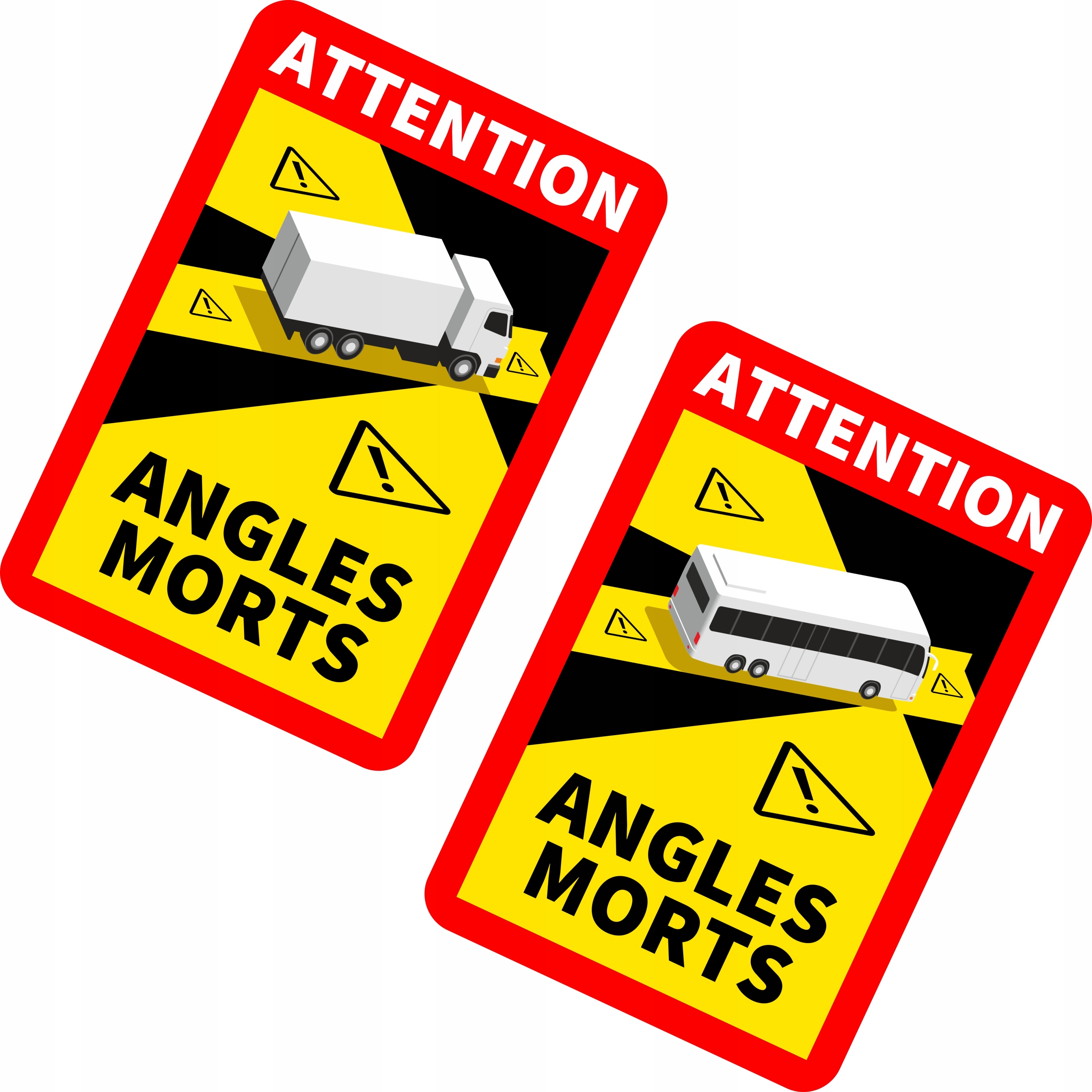 MAGNES ANGLES MORTS martwe pola FRANCJA TIR BUS