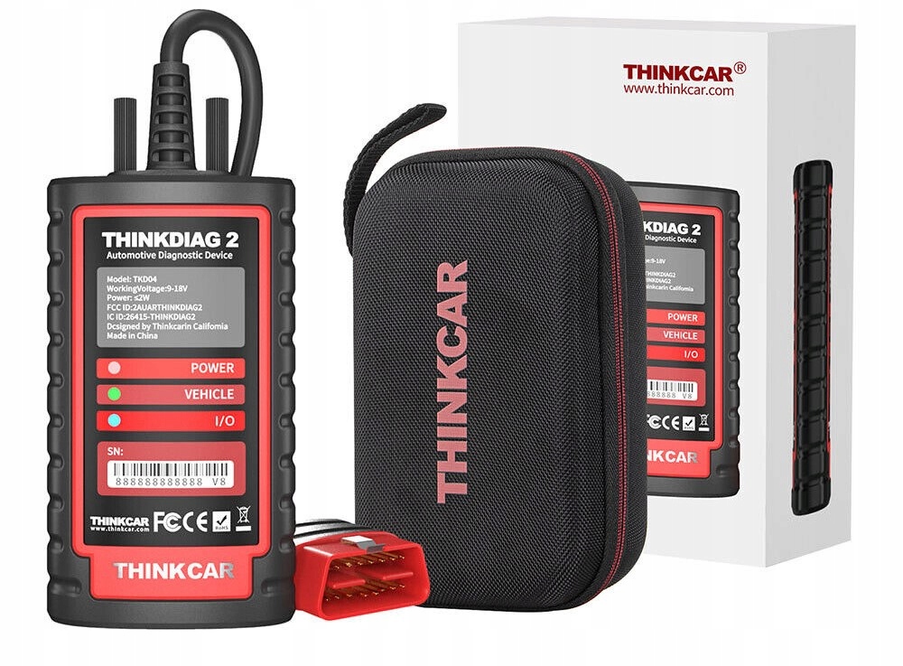Thinkcar Interfejs Obd Thinkdiag 2 Full z językiem polskim i obsługą Can Fd