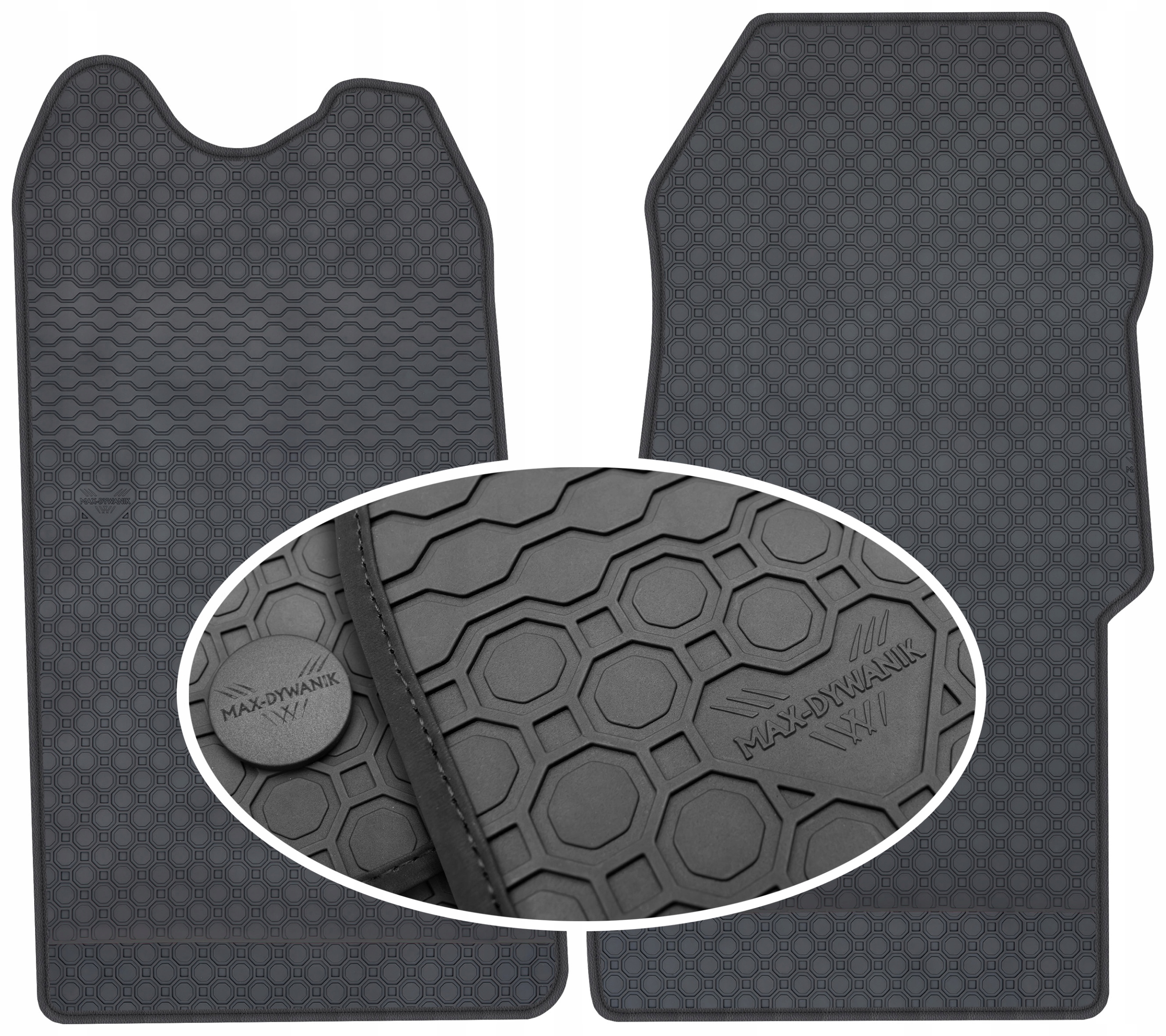 Maxus e-deliver 9 Van 2019 Gumový koberec PrimeLiner čierny