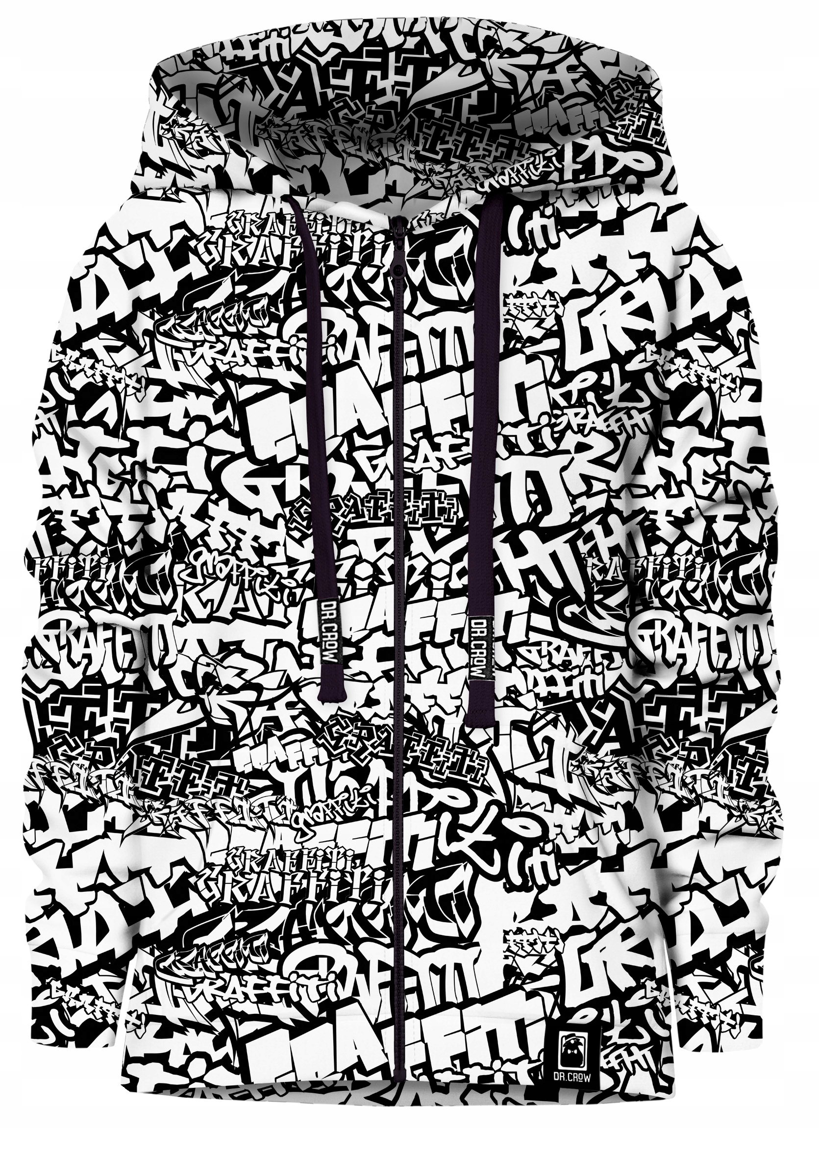 

Dziecięca Bluza Rozpinana Dr.crow Graffiti Wb 146