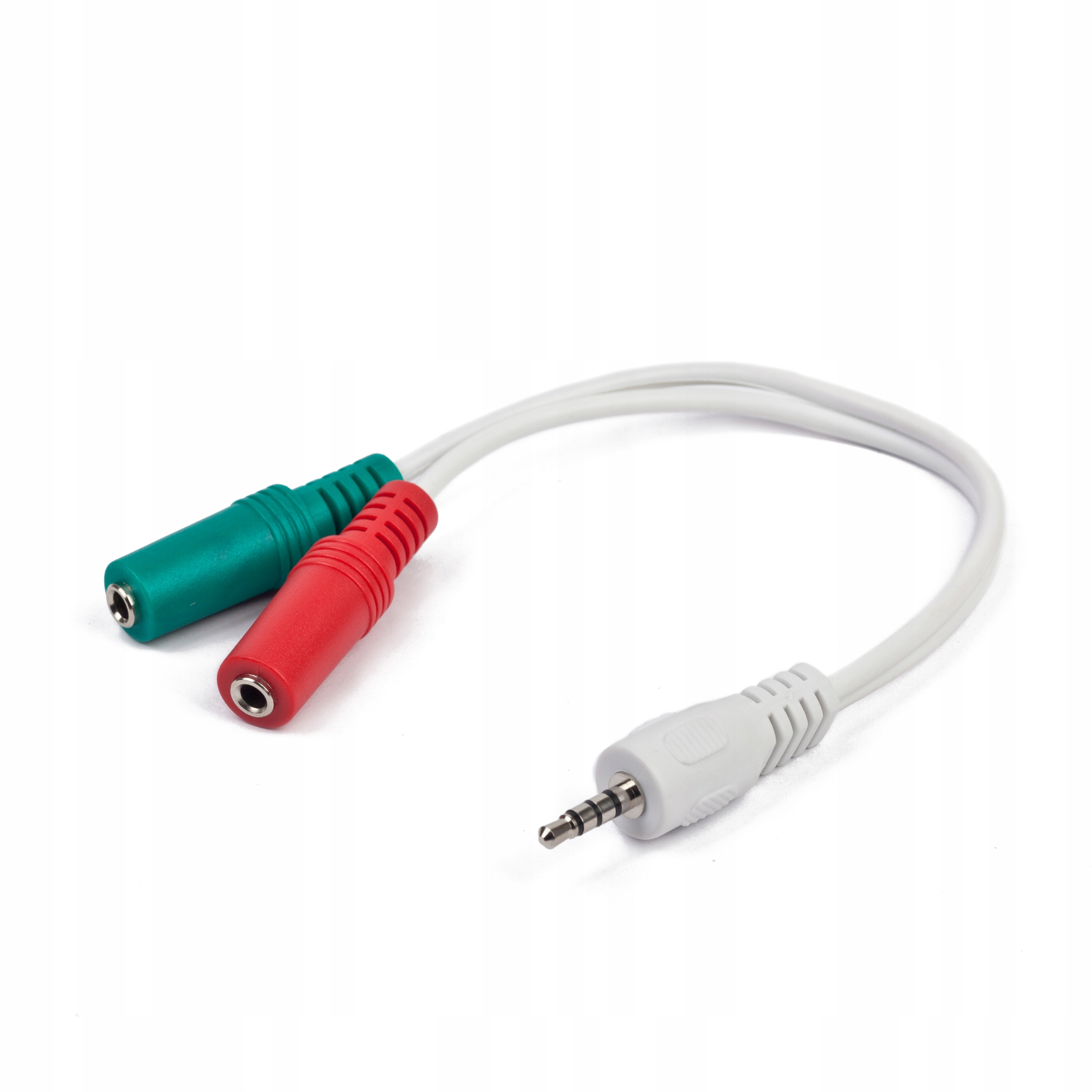 

Adapter wtyk 4PIN męski 2x mini Jack 3.5mm gniazda