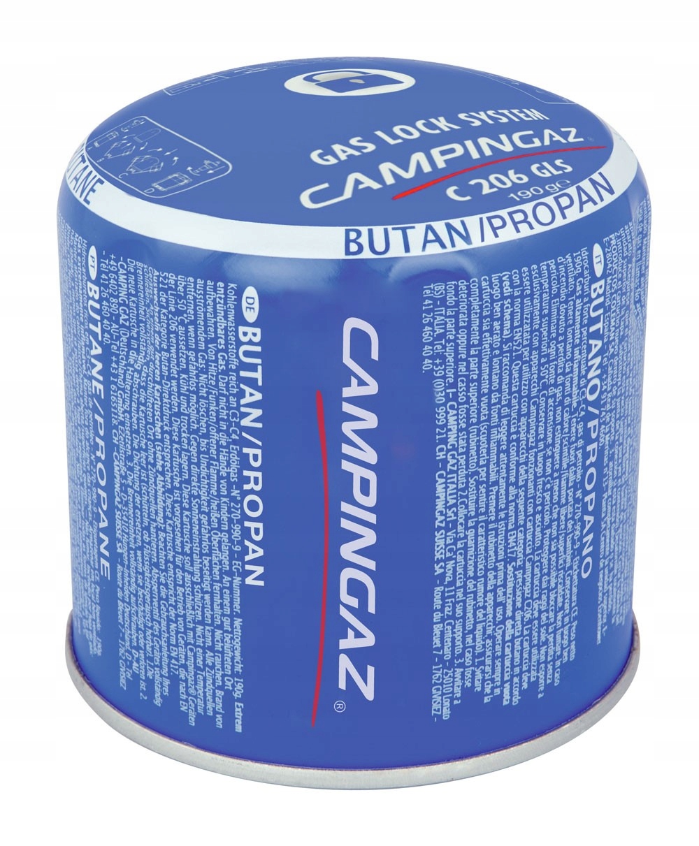 KARTUSZ NABÓJ GAZOWY C206 GLS SUPER 190g CAMPINGAZ