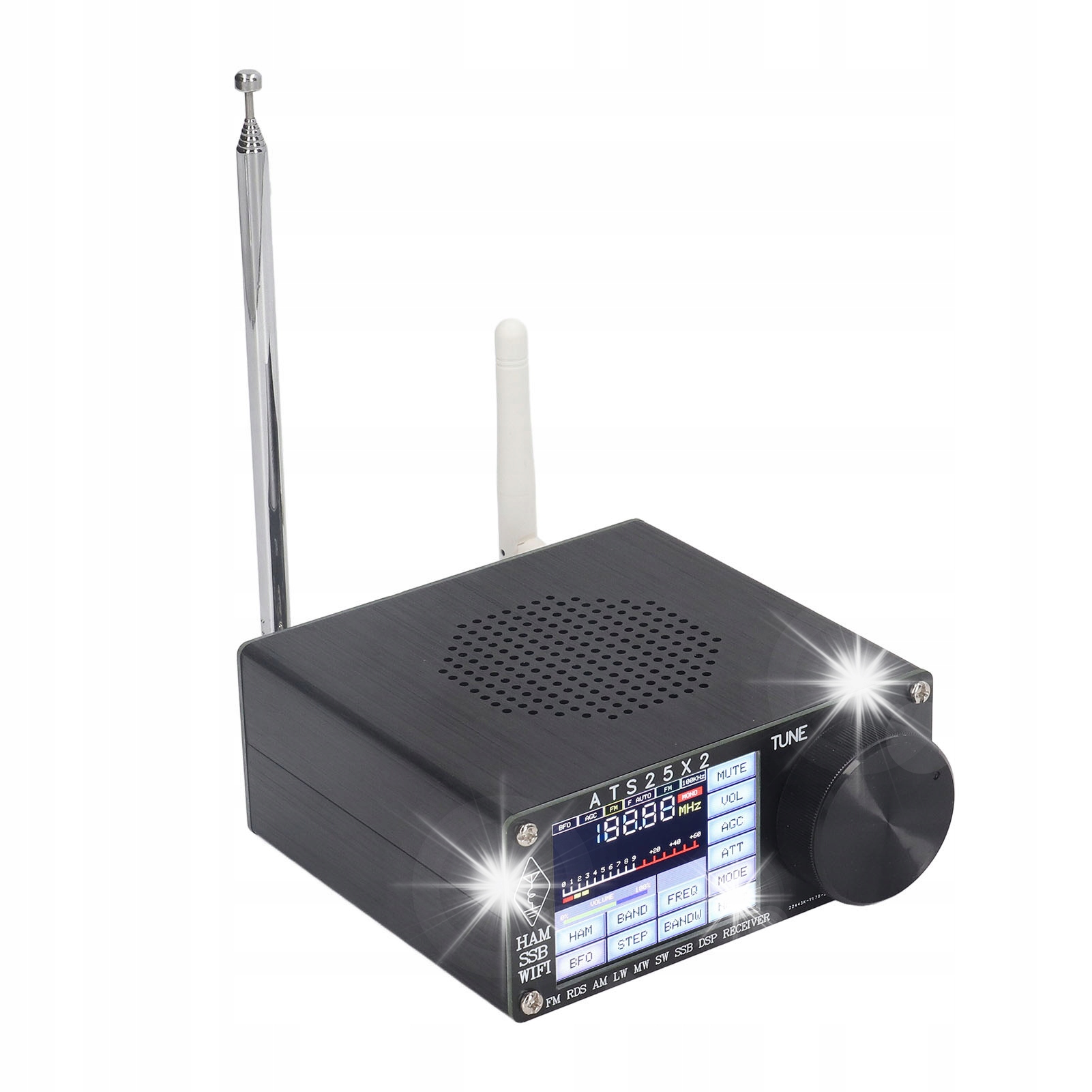 ATS25X2 DSP ПОРТАТИВНЫЙ МНОГОМОДОВЫЙ ПРИЕМНИК 2,4 