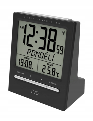 

Zegar budzik cyfrowy radiowy Jvd RB9299.2 termomet
