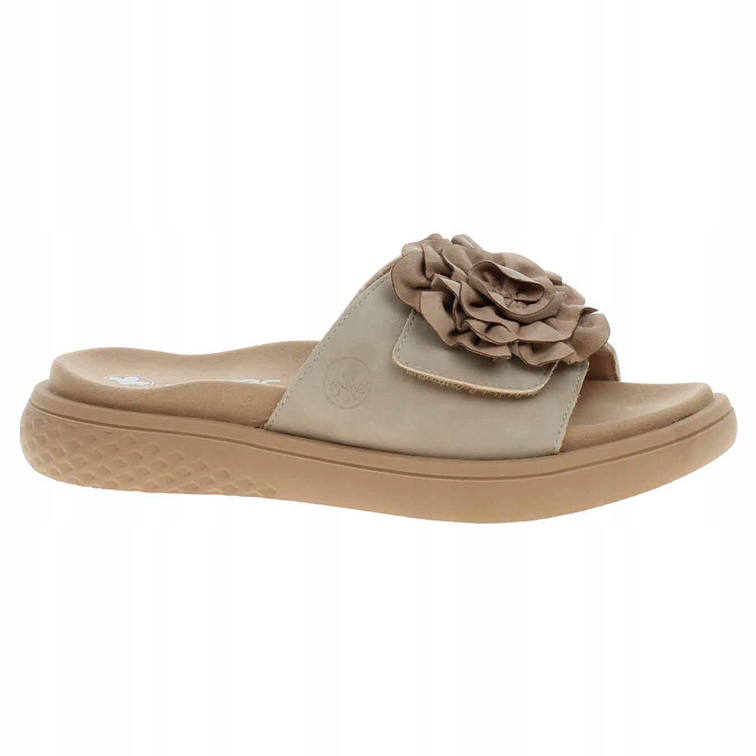 Dámské pantofle Rieker V1562-62 beige 41