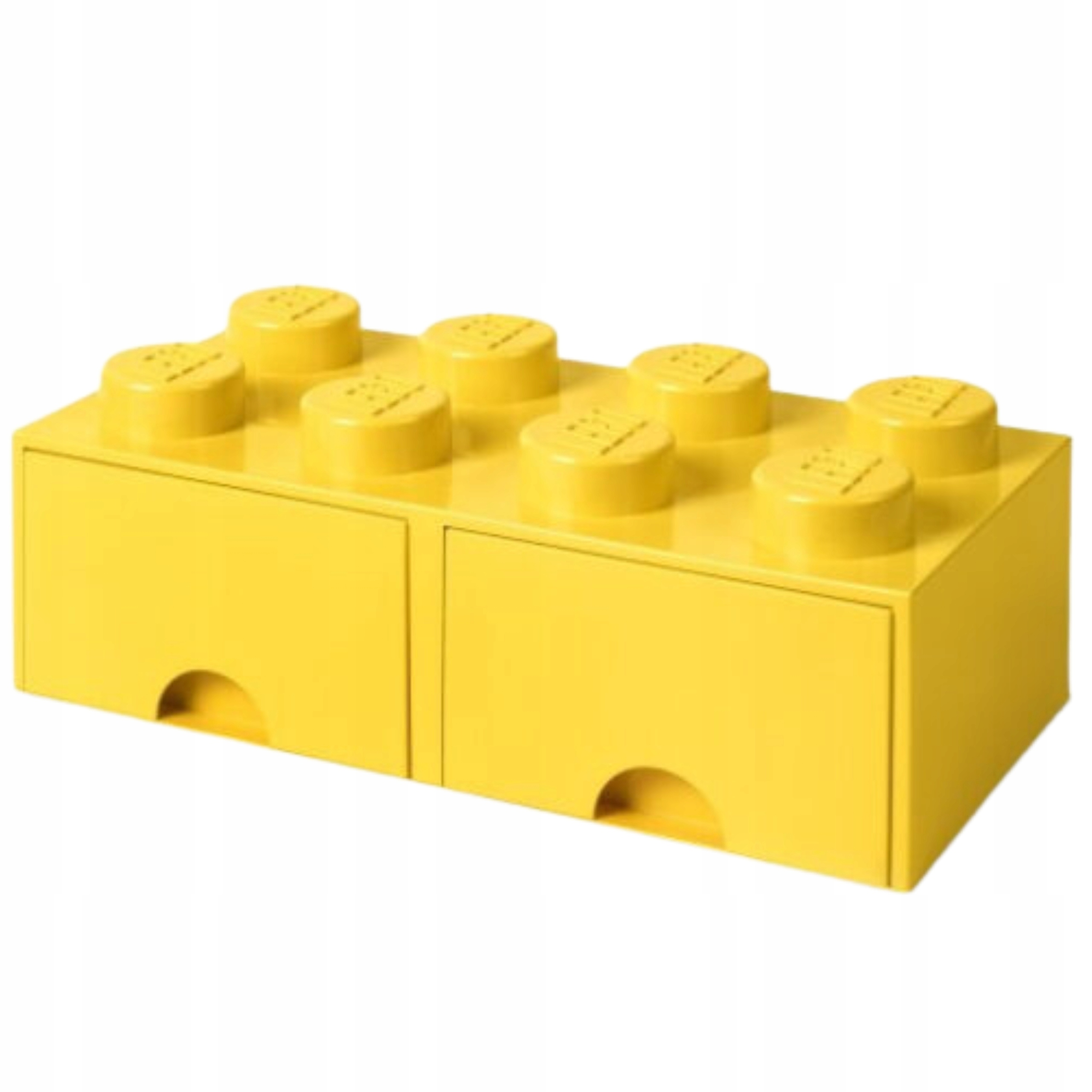 Lego Kontejner Šuplík Tvar kostky Lego Brick 8 Žlutá 50 x 25 x 18 cm
