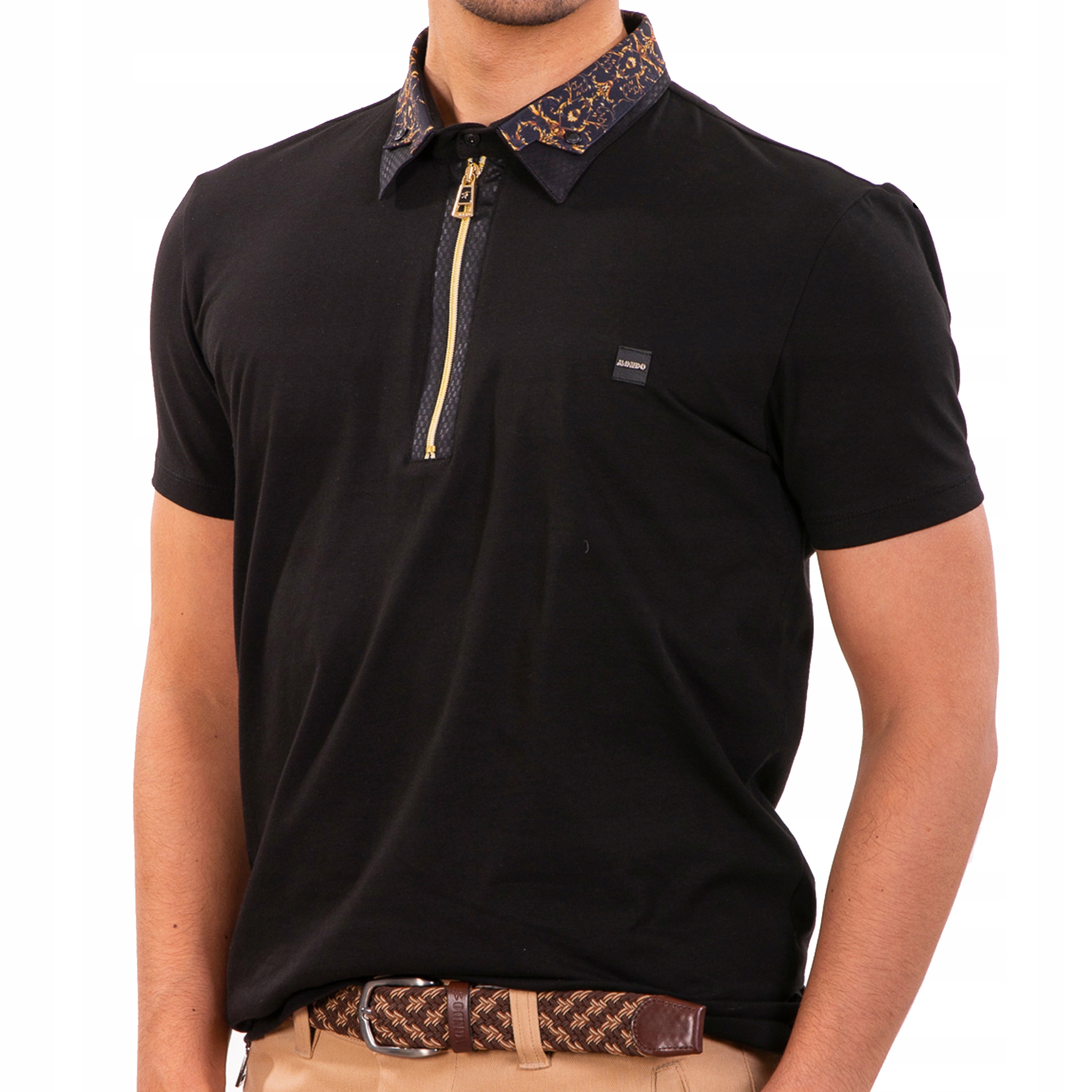 

Polo T shirt Bluzka Męska Mondo Limited Zamek