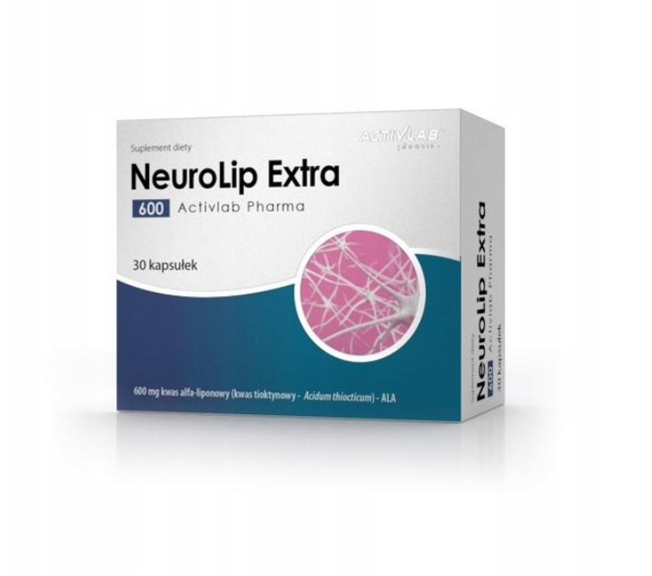 Neurovit. Ala KWASALFA liponowy. Альфа липоевая диабет