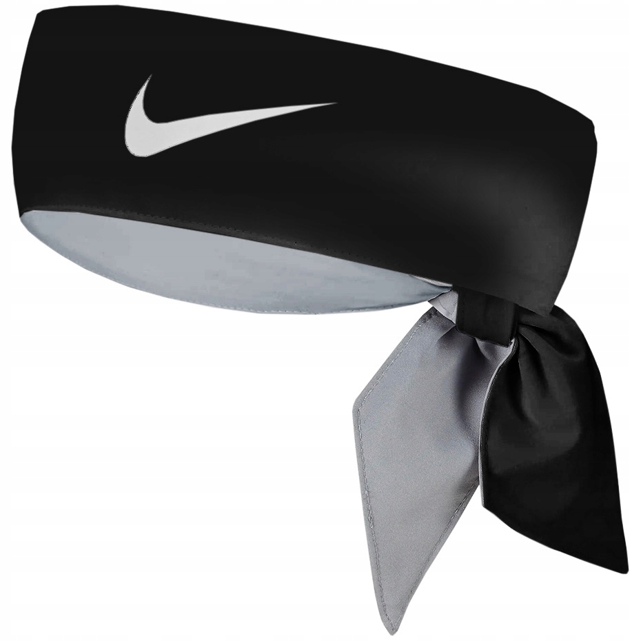 Opaska na głowę NIKE TENNIS HEADBAND BLACK/WHITE