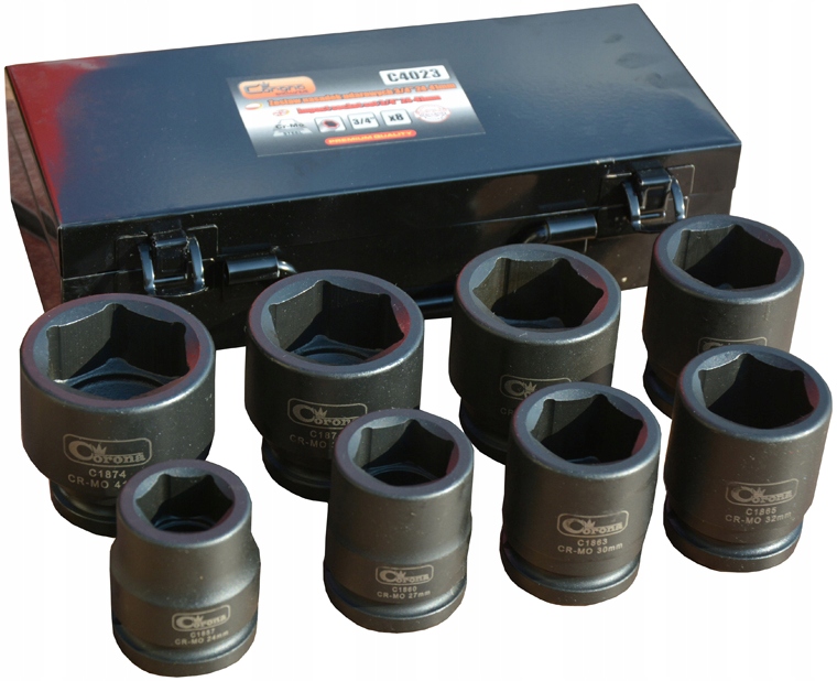 KLUCZE NASADOWE NASADKI UDAROWE 3/4' 24-41 C4023