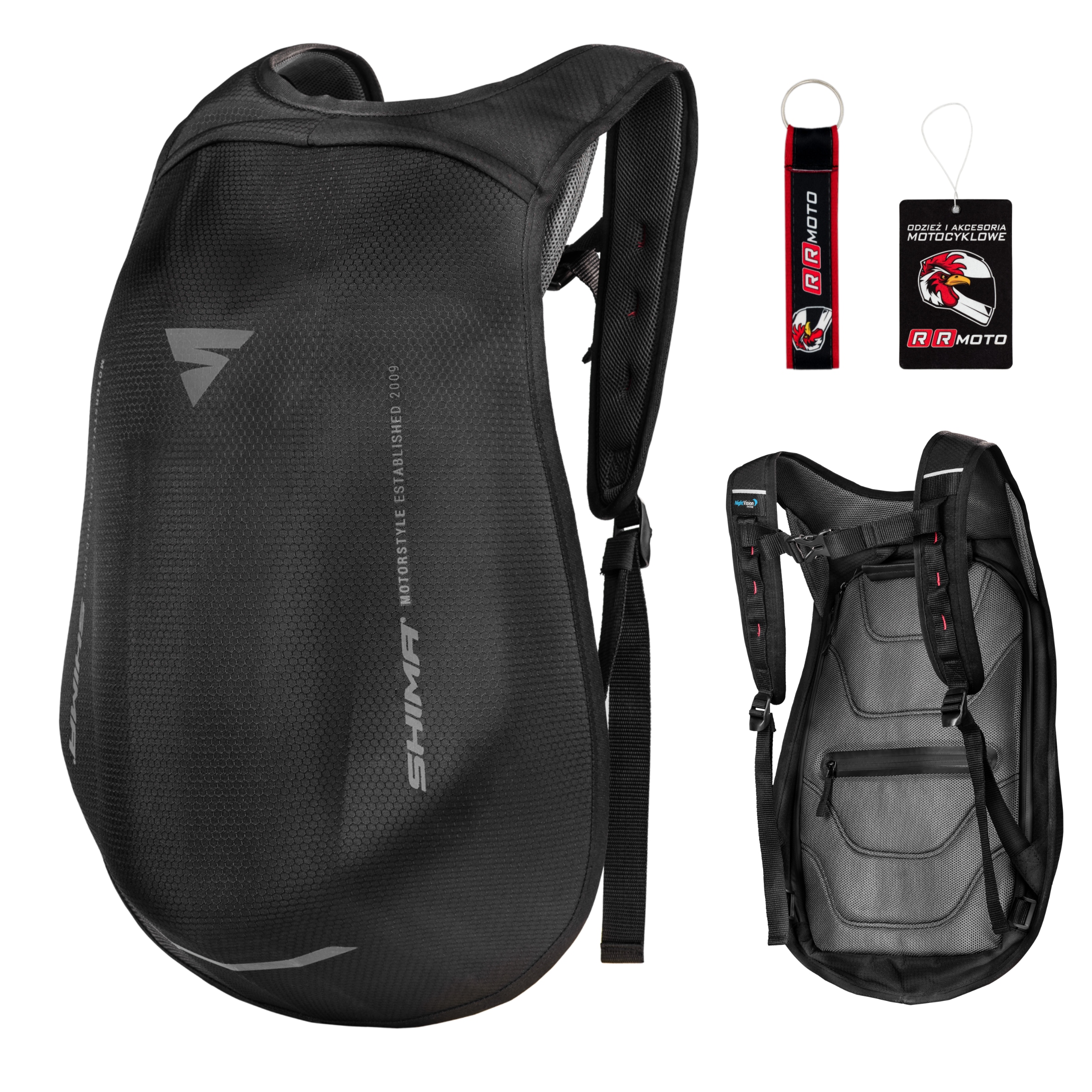 

Plecak motocyklowy usztywniany Shima Ayro 24l
