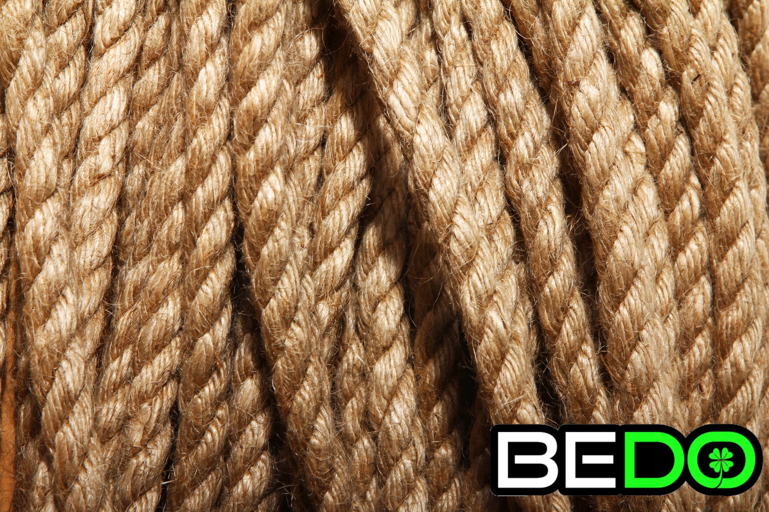 WYTRZYMAŁA LINA JUTOWA ŻEGLARSKA SKRĘCONA ROLNICZA BUDOWNICZY 16mm 30mb Kod producenta SZNUREK DEKORACYJNY OZDOBNY EKO NATURALNY