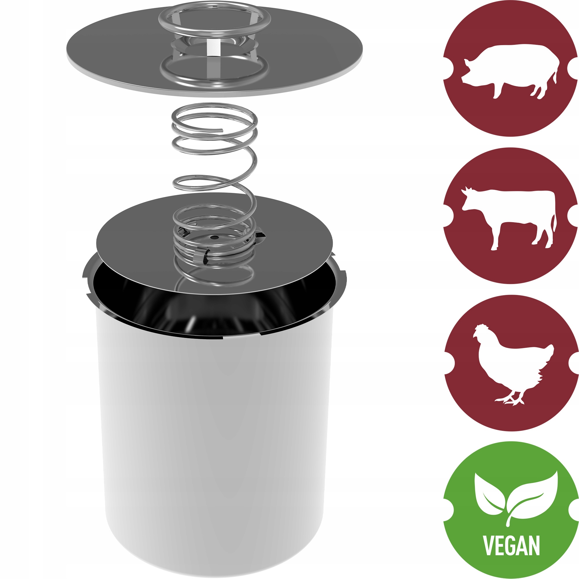 Nerezový šunkovar Browin na 3 kg náplně