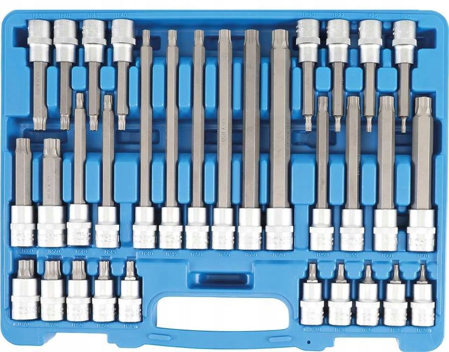 BGS ZESTAW 1 2 NASADKI KLUCZE TORX PLUS T20 T70