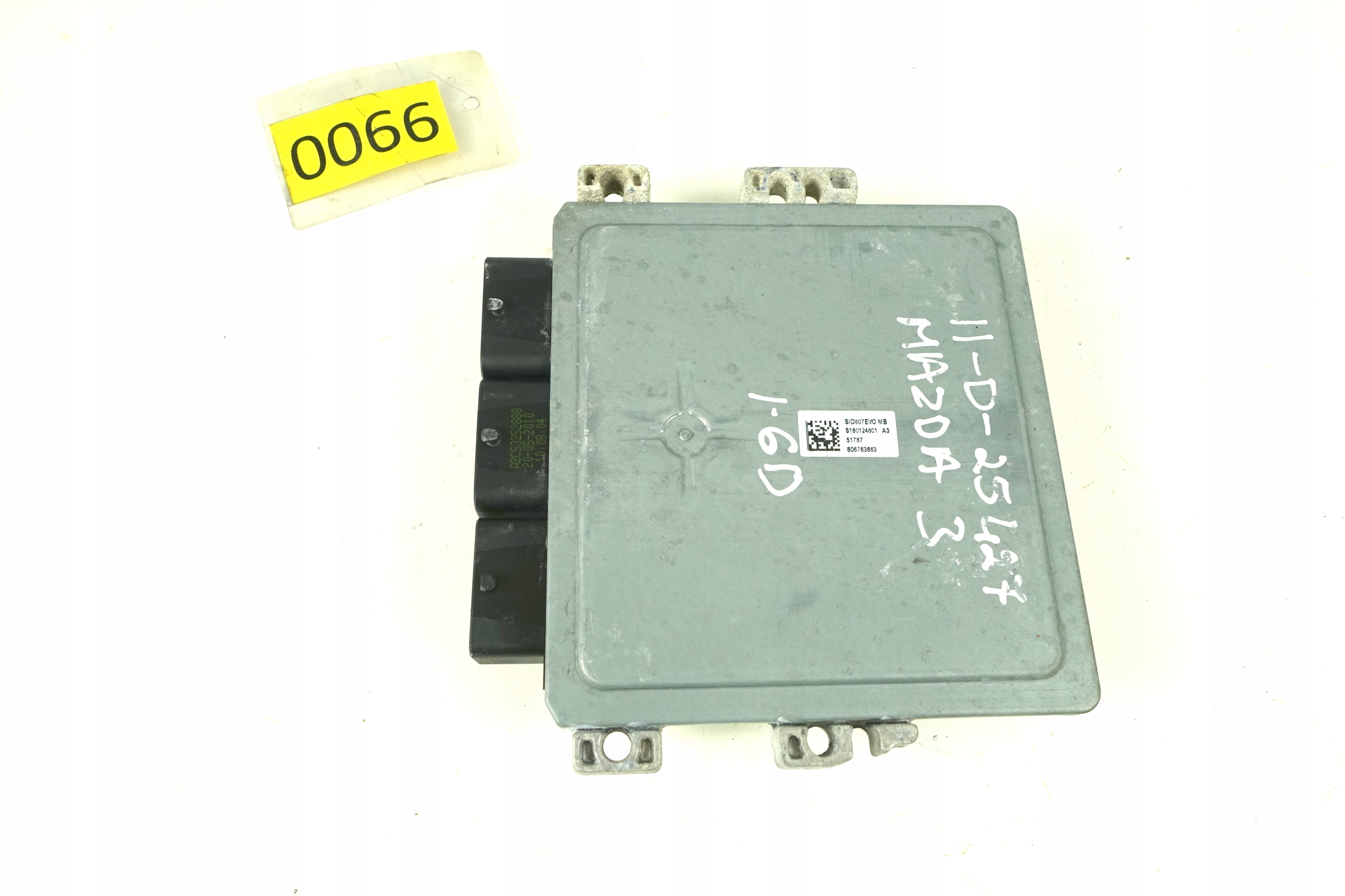 computer MAZDA 3 III BL 1.6 D 1.6D AV61-12A650-PC S180138002B SID807EVO