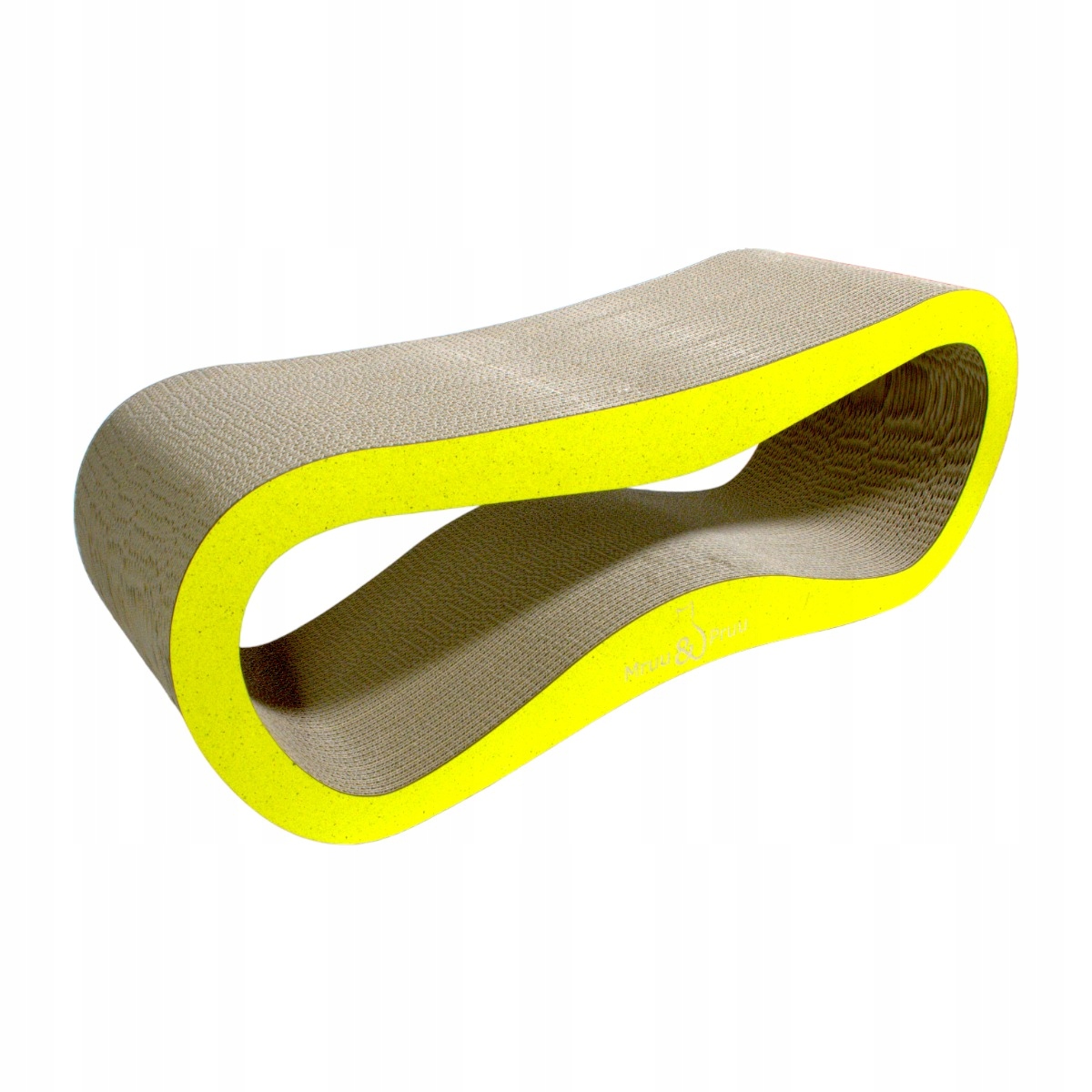 Drapak Pro Kočky Kartonový Velký Pelíšek 78x28x24 cm Mruu&Pruu