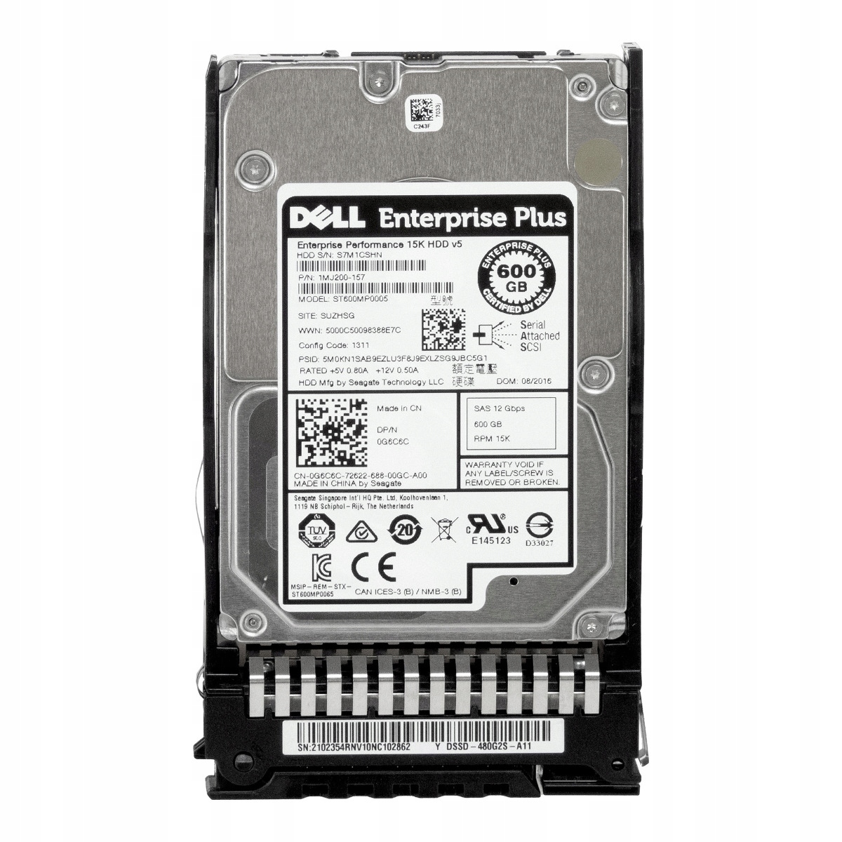 Dell 600GB 0G6C6C 15K 128MB SAS-3 2.5'' ST600MP0005