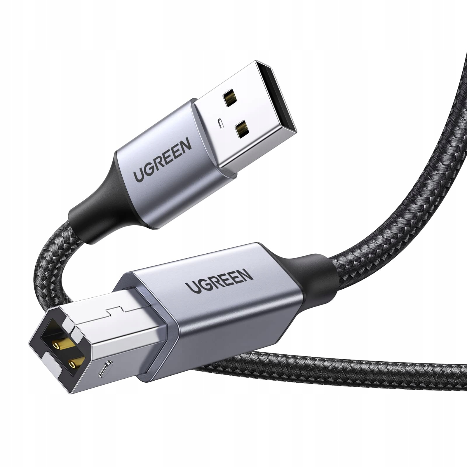 Kabel UGREEN USB 2.0 do drukarki, typ A do B – 5 m