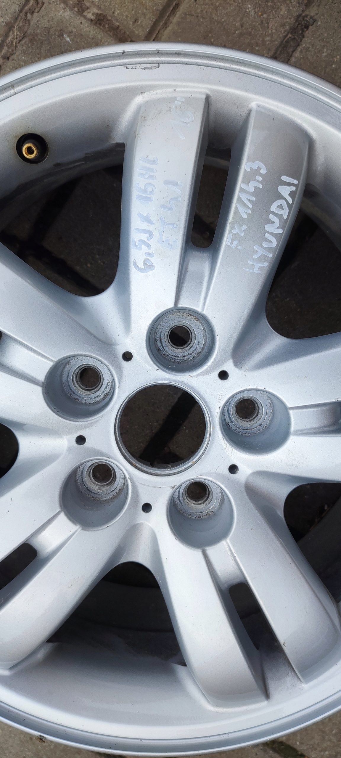 disc 5x114,3 6,5Jx16 ET41 52910 HYUNDAI