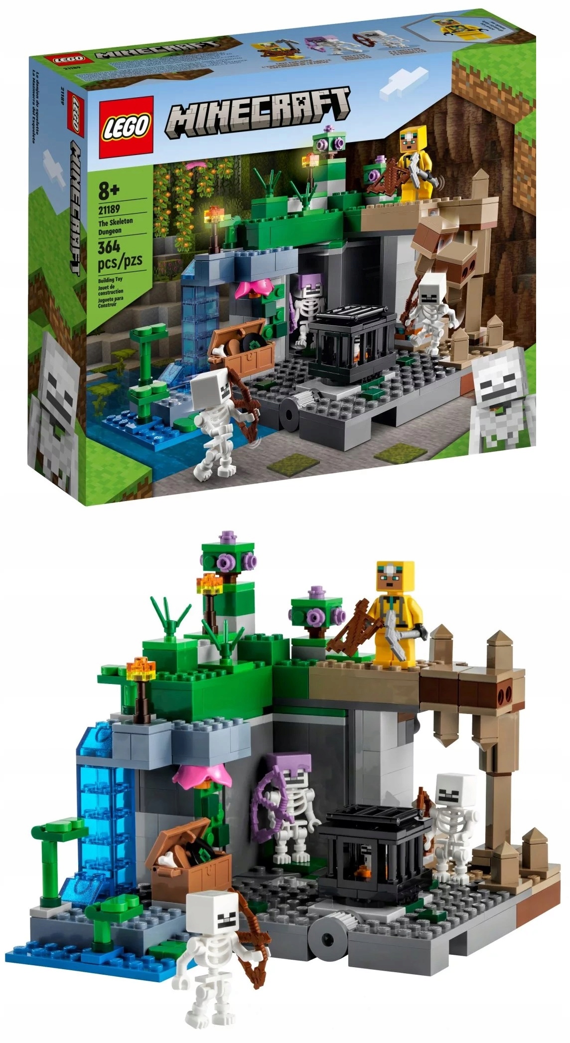 

Lego Minecraft 21189 Loch szkieletów