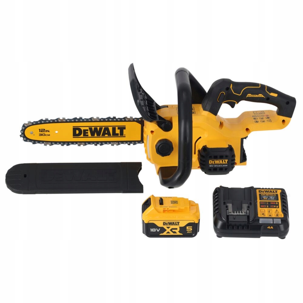 Dewalt DCMCS565P1 Piła łańcuchowa bezszczotkowa 1 x 5Ah 30cm Ładowarka
