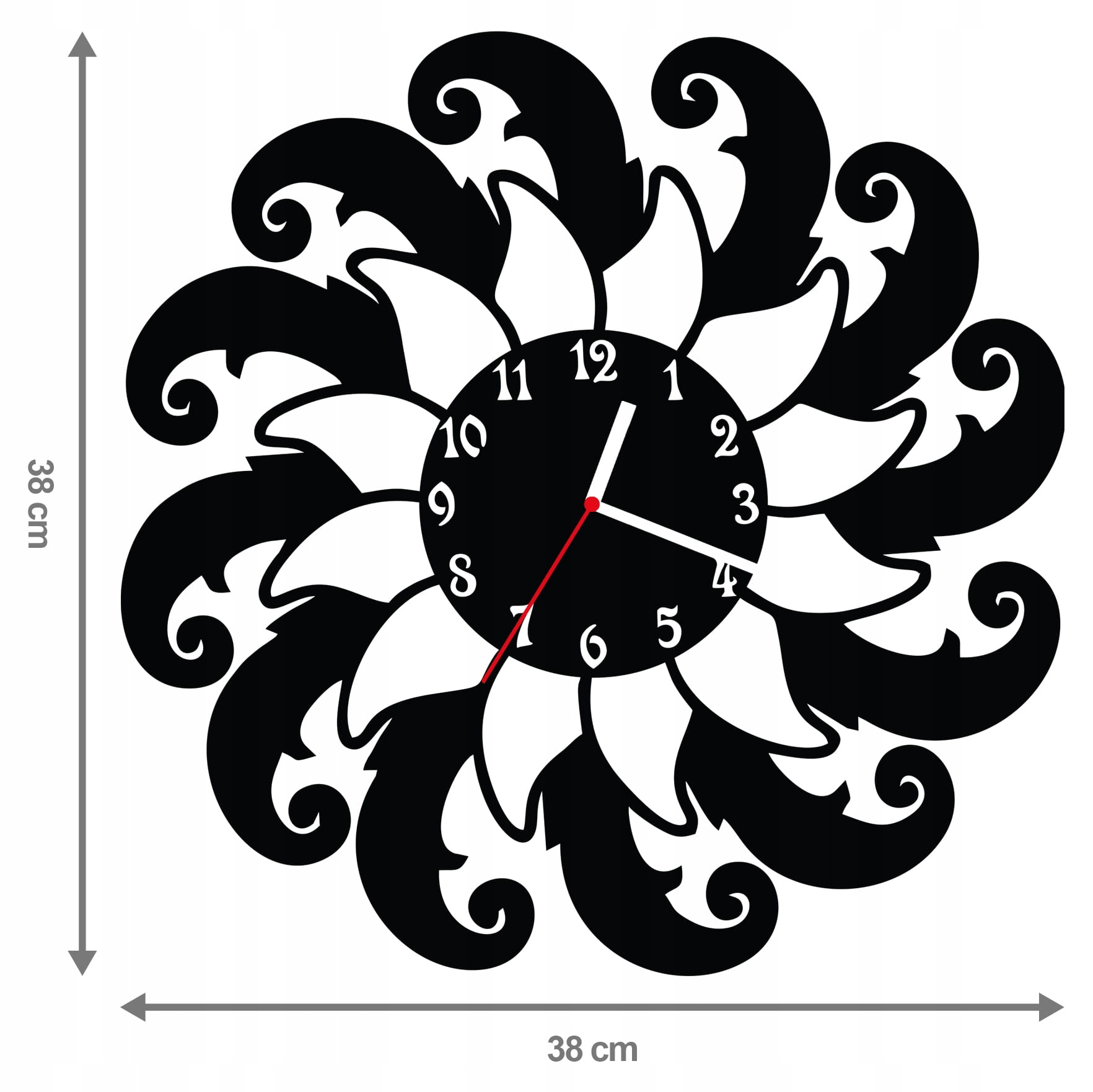 

Zegar Ścienny Abstrakcja 38cm M 159.10