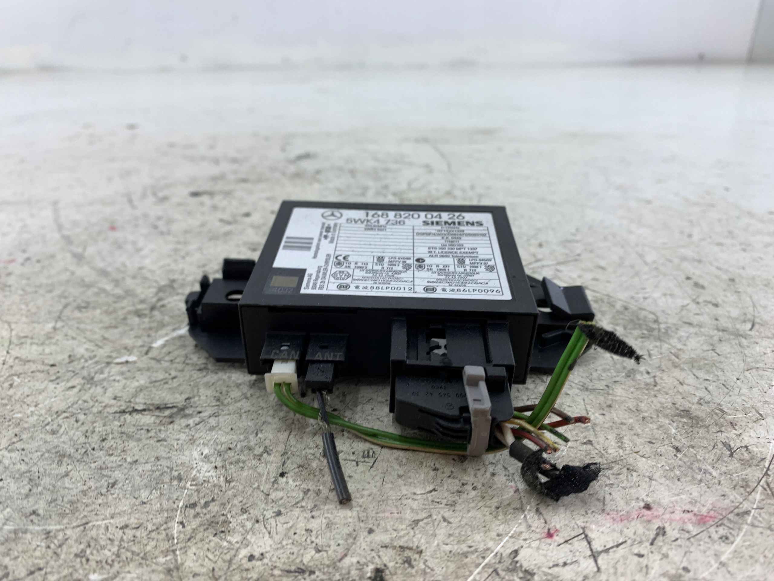 MERCEDES W168 module IMMOBILIZERA 1688200426