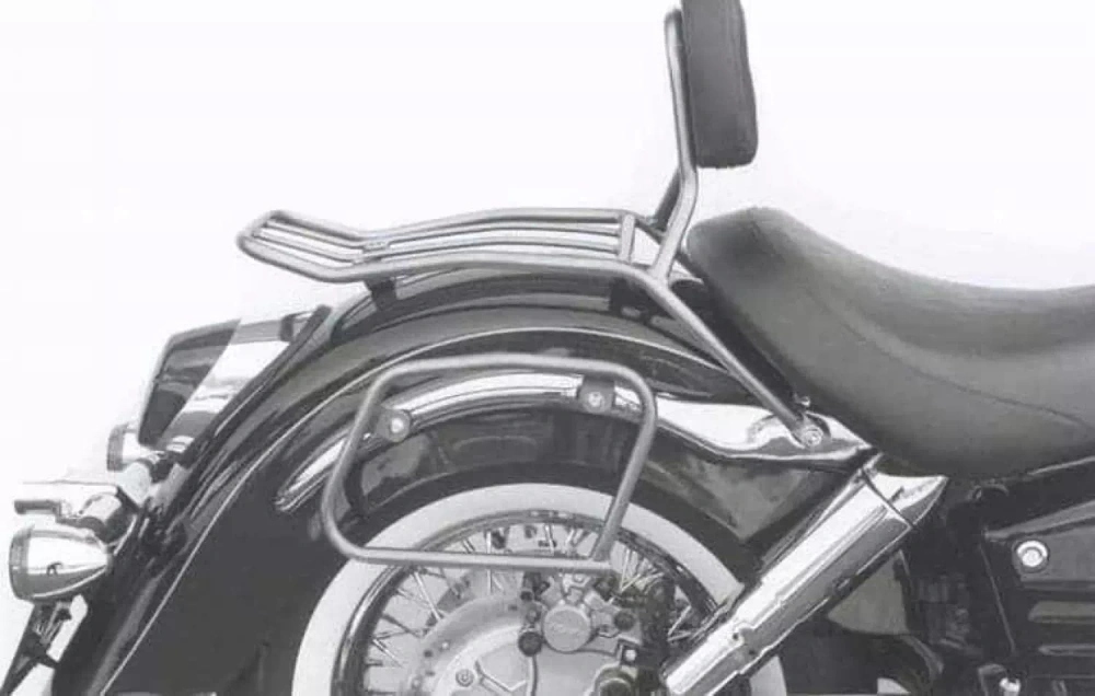 Kožený stojan na tašky pre Honda Vt 1100 C3 Shadow (1998-2001)