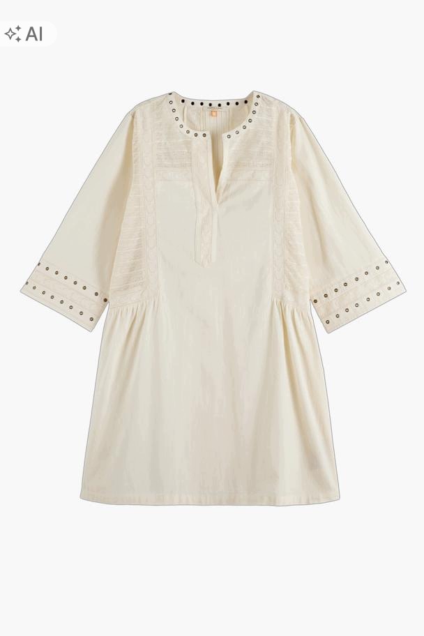 Šaty Scotch&Soda 24-SSLM-E88 R36 Béžová