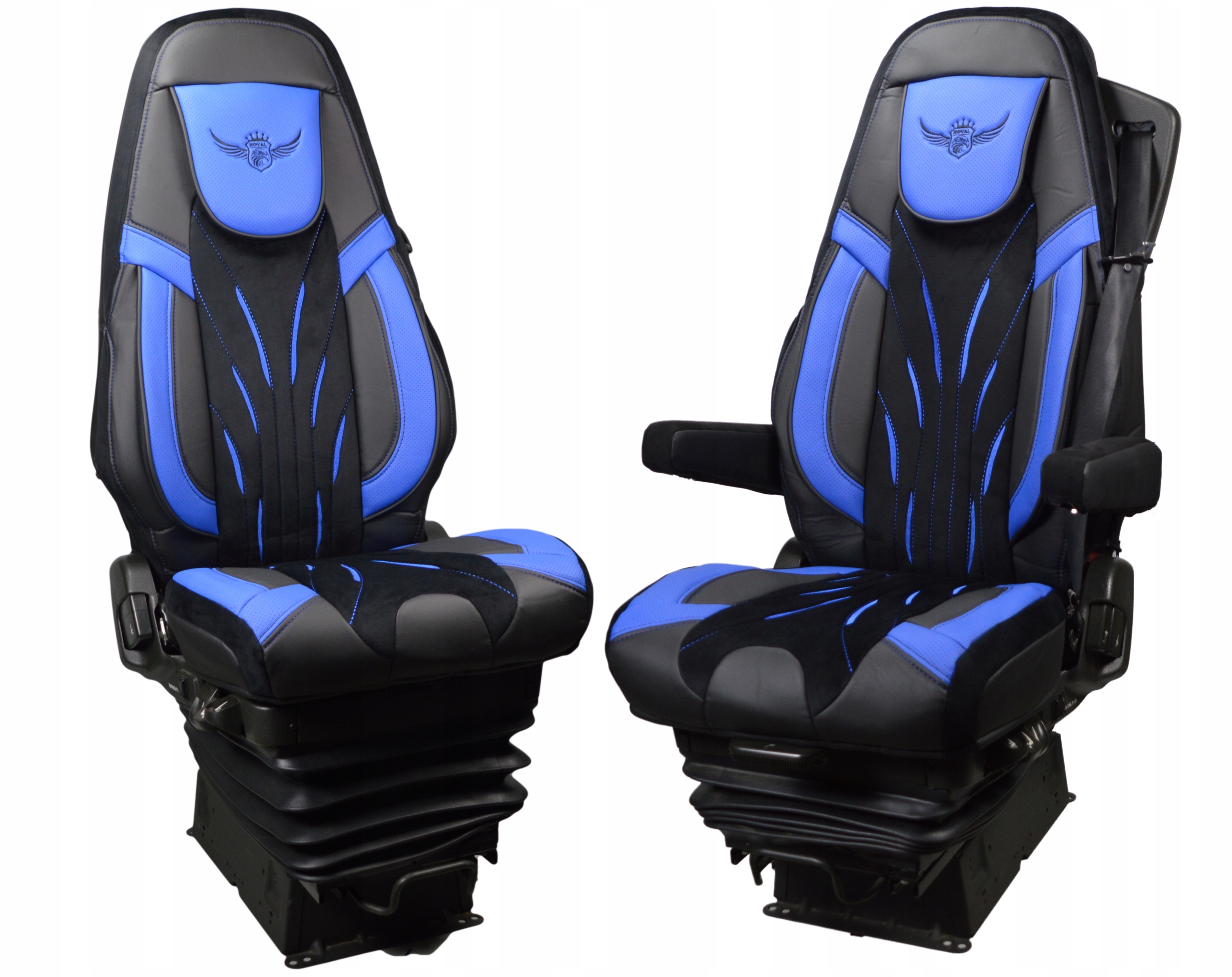 POKROWCE NA FOTELE ROYAL DeLuxe VOLVO FH, FH16, FMX, FM od 2013 1 pas