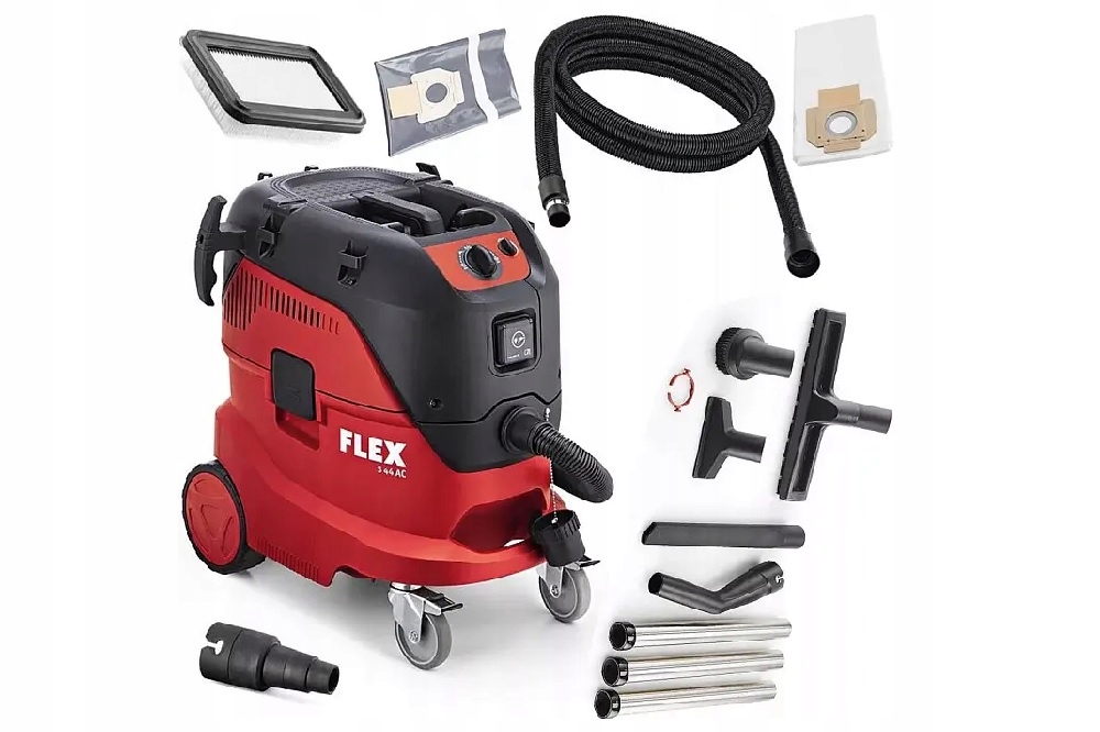 Flex Odkurzacz Przemysłowy 1400W S 44 L Ac Reg. Ssania, Sucho/mokro 444146