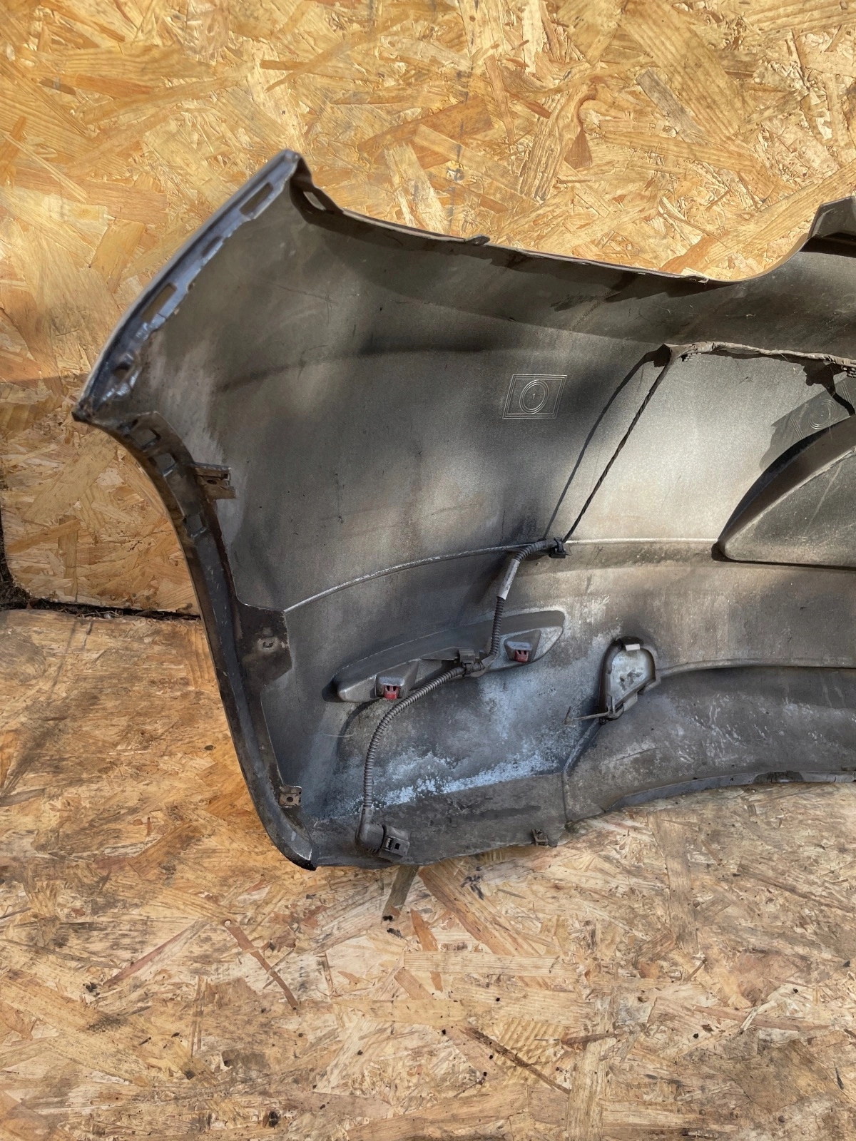 bumper rear part rear Volkswagen Scirocco III