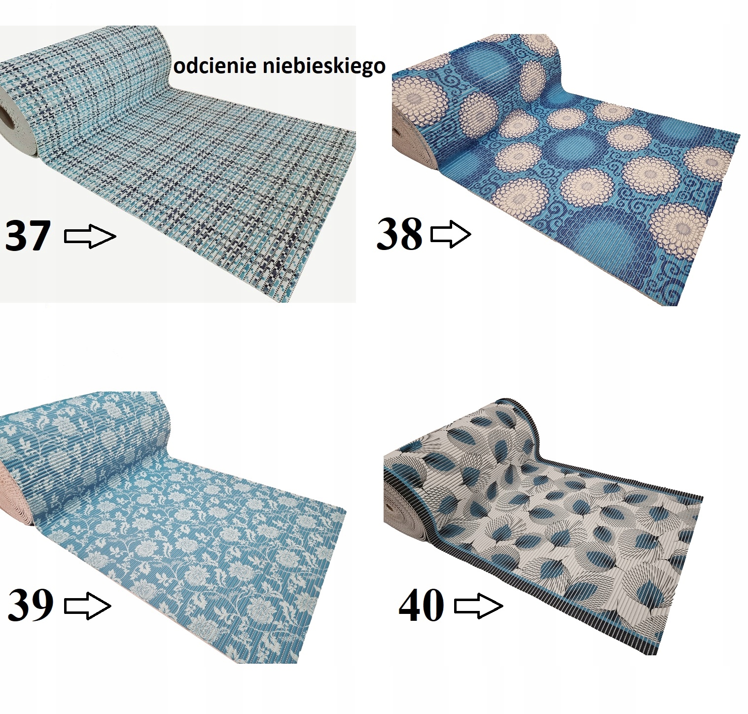 MATA DO ŁAZIENKOWA NA METRY SYMPATEX 45 WZORÓW Cechy dodatkowe antypoślizgowość