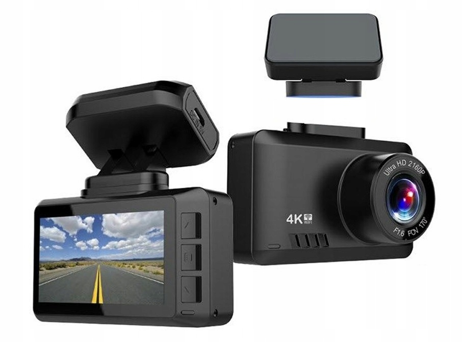 

K2PRO Wideorejestrator 4K Sony IMX335 Wifi Gps