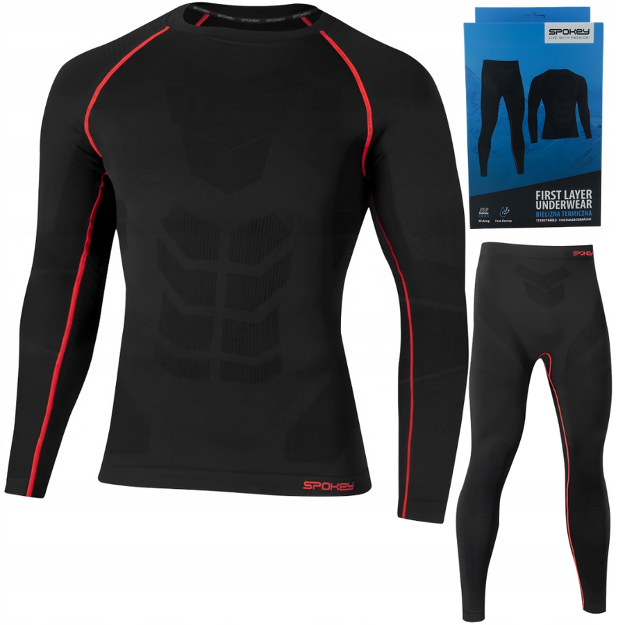 Pánské spodní prádlo Termoaktivní termoaktivní termo tričko kalhoty XL/XXL