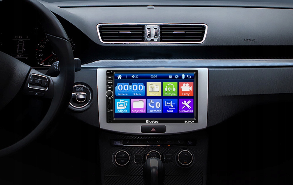 RADIO SAMOCHODOWE BLUETOOTH 7 CALI 2 DIN Z PILOTEM Marka Blow