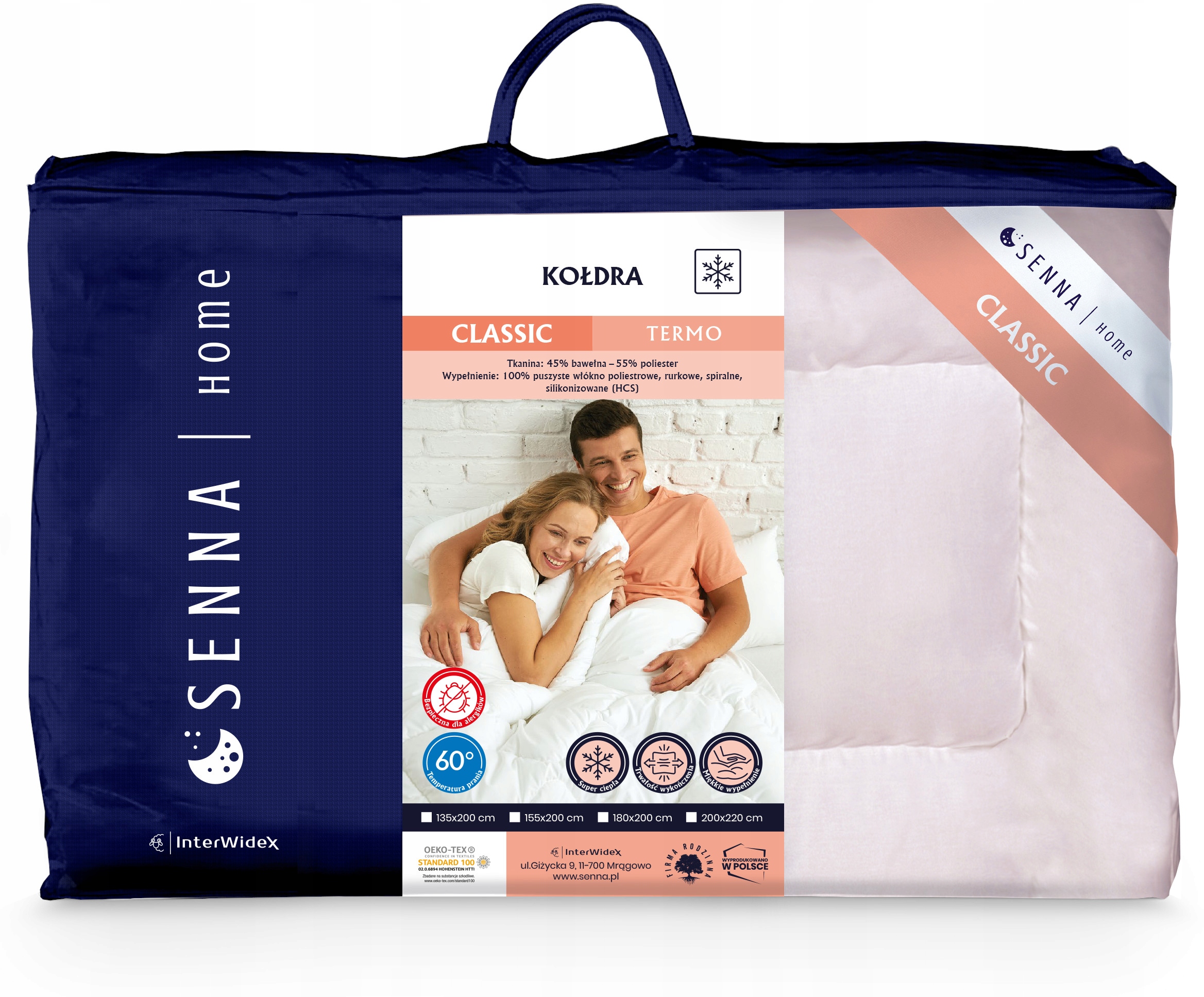 Kołdra antyalergiczna Termo 135x200 Inter Widex Bohater brak